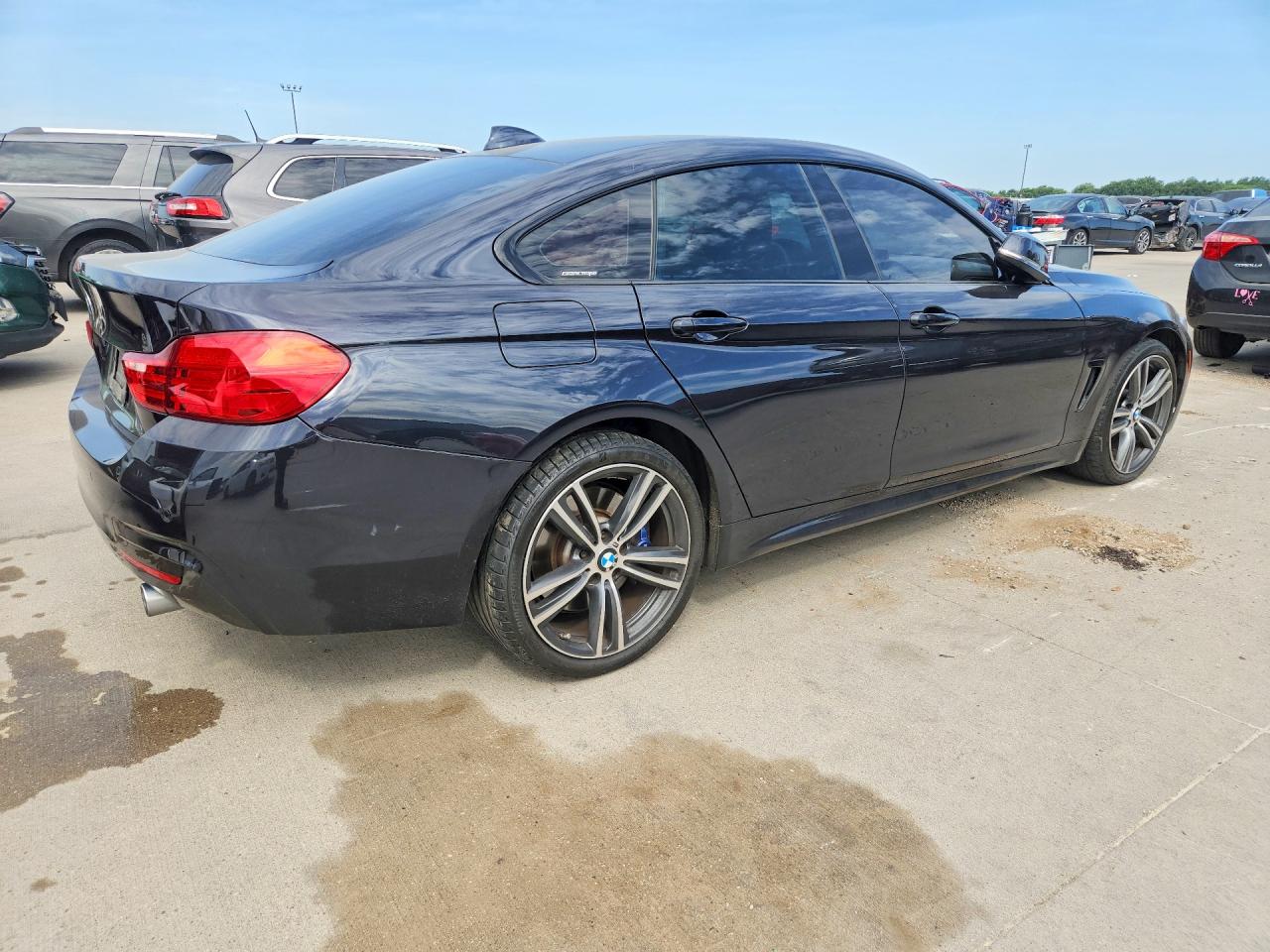 2015 Bmw 435 Xi Gran Coupe Black vin: WBA4B3C57FD670258