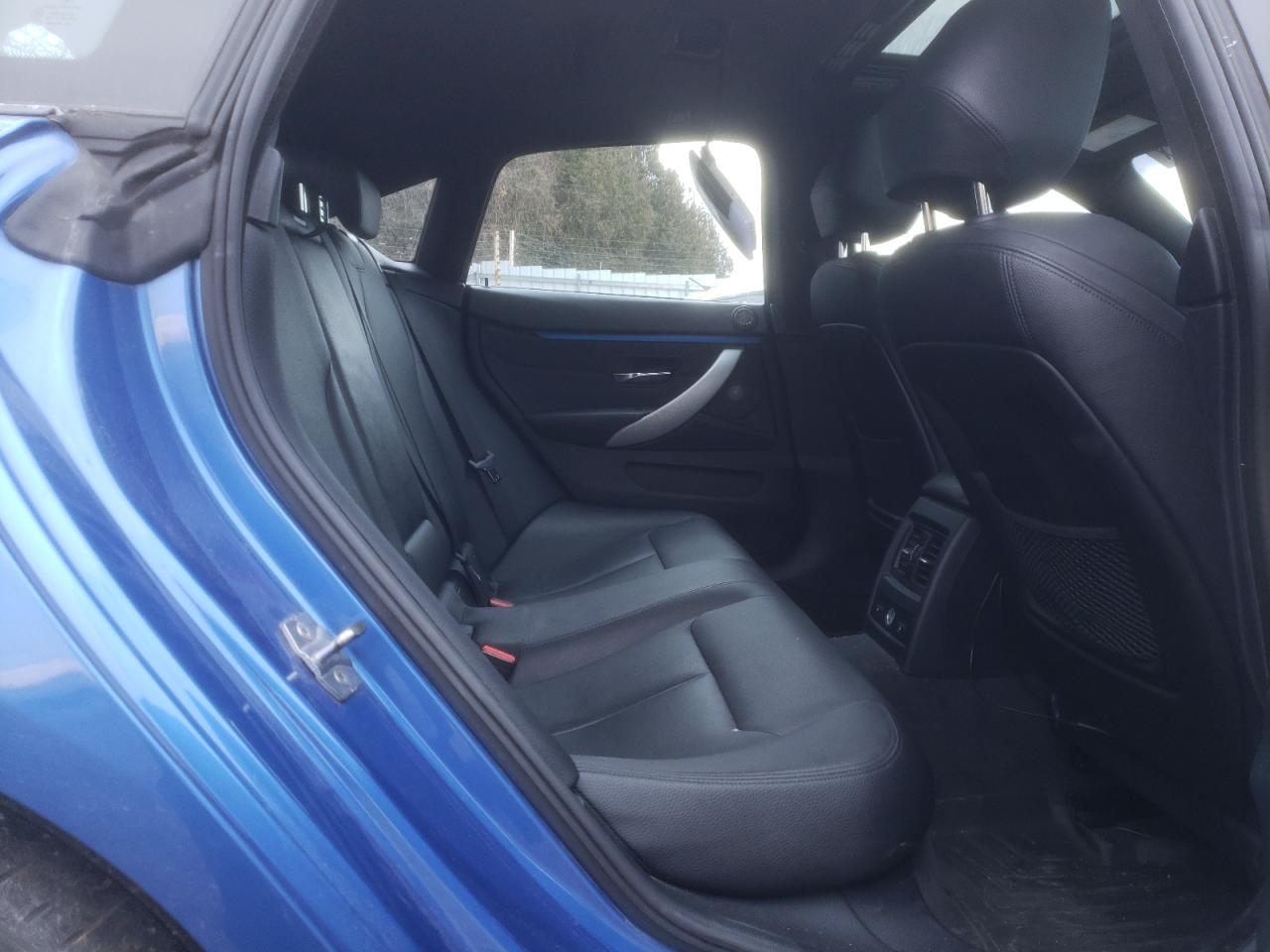 2015 Bmw 435 Xi Gran Coupe Blue vin: WBA4B3C59FGV48600