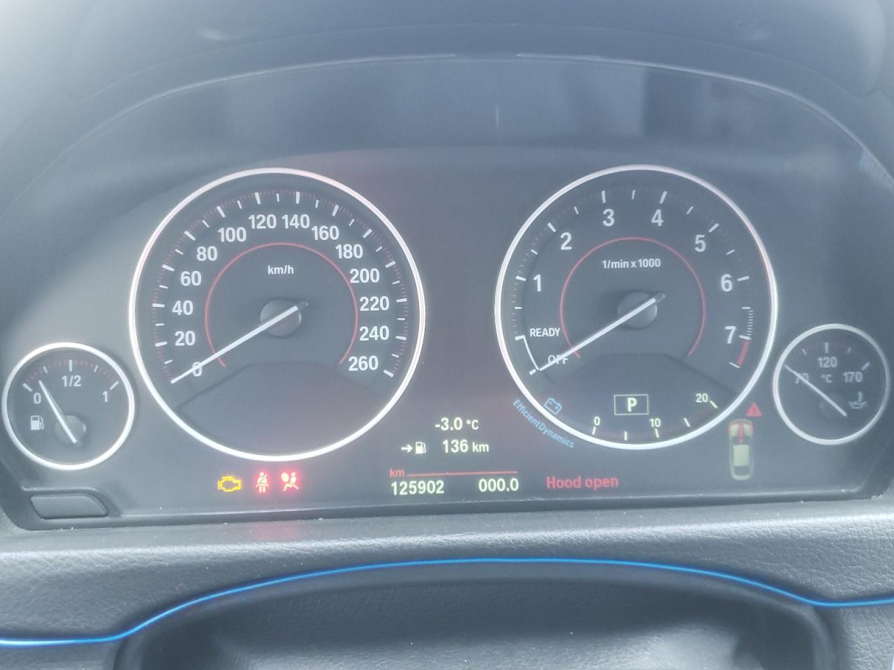 2015 Bmw 435 Xi Gran Coupe Blue vin: WBA4B3C59FGV48600