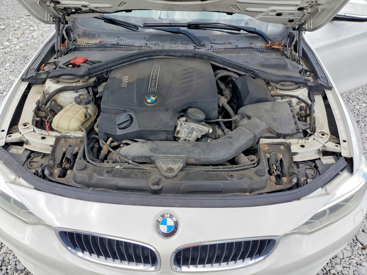 2015 Bmw 435 Xi Gran Coupe White vin: WBA4B3C5XFD669668