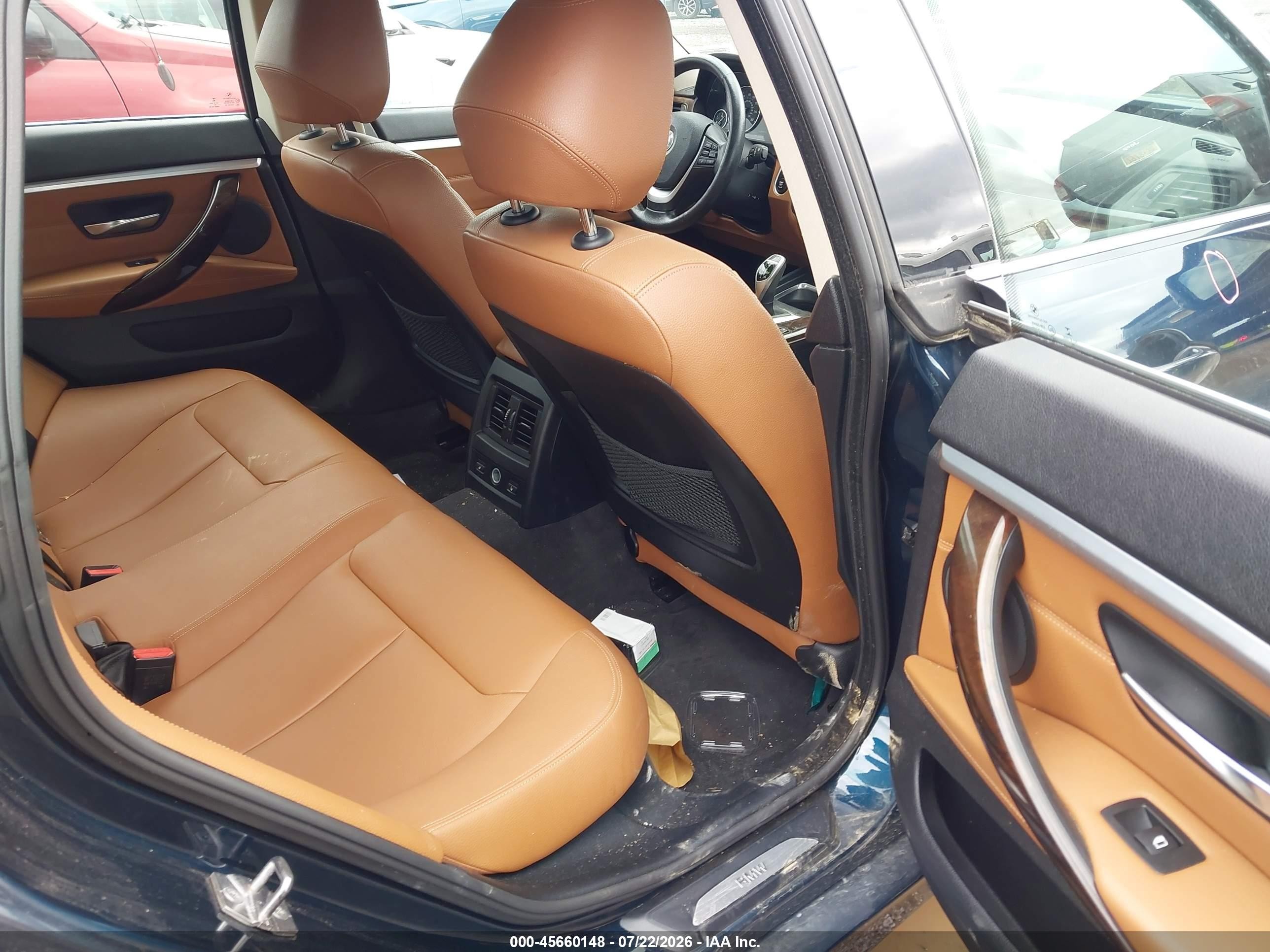 2015 Bmw 428 Gran Coupe Xdrive Blue vin: WBA4C9C50FG135299