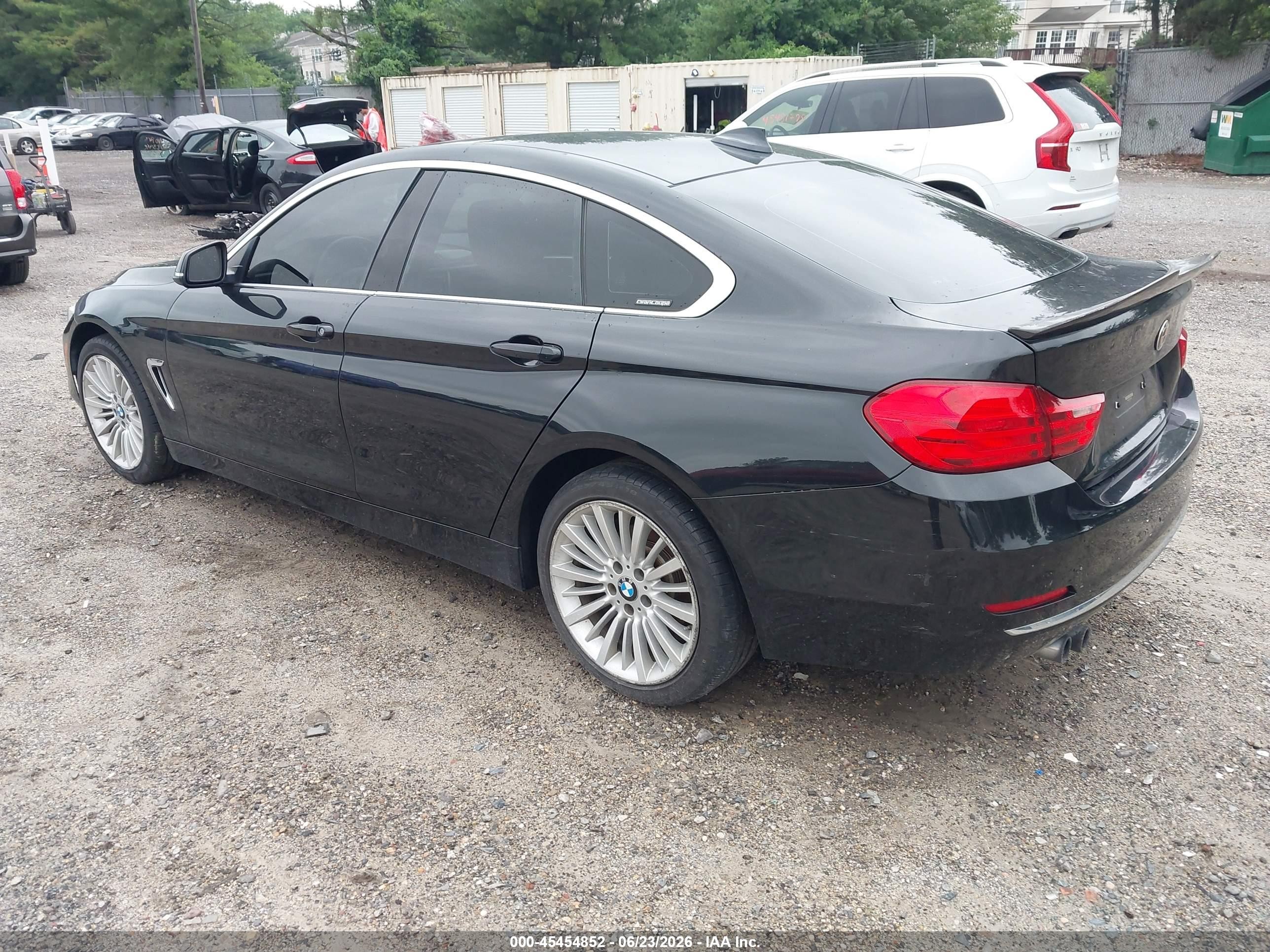 2015 Bmw 428 Gran Coupe Xdrive Black vin: WBA4C9C51FD331883