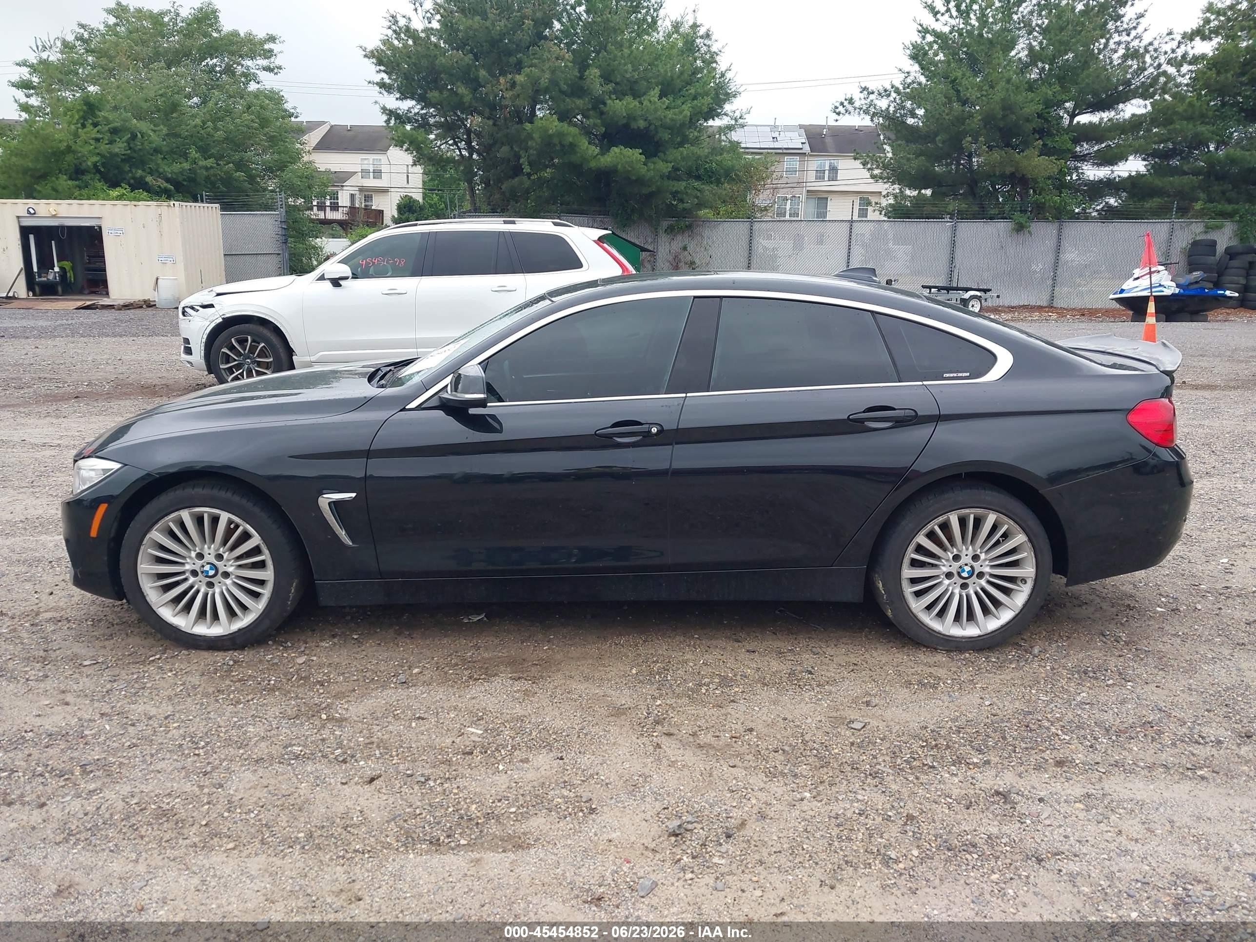 2015 Bmw 428 Gran Coupe Xdrive Black vin: WBA4C9C51FD331883
