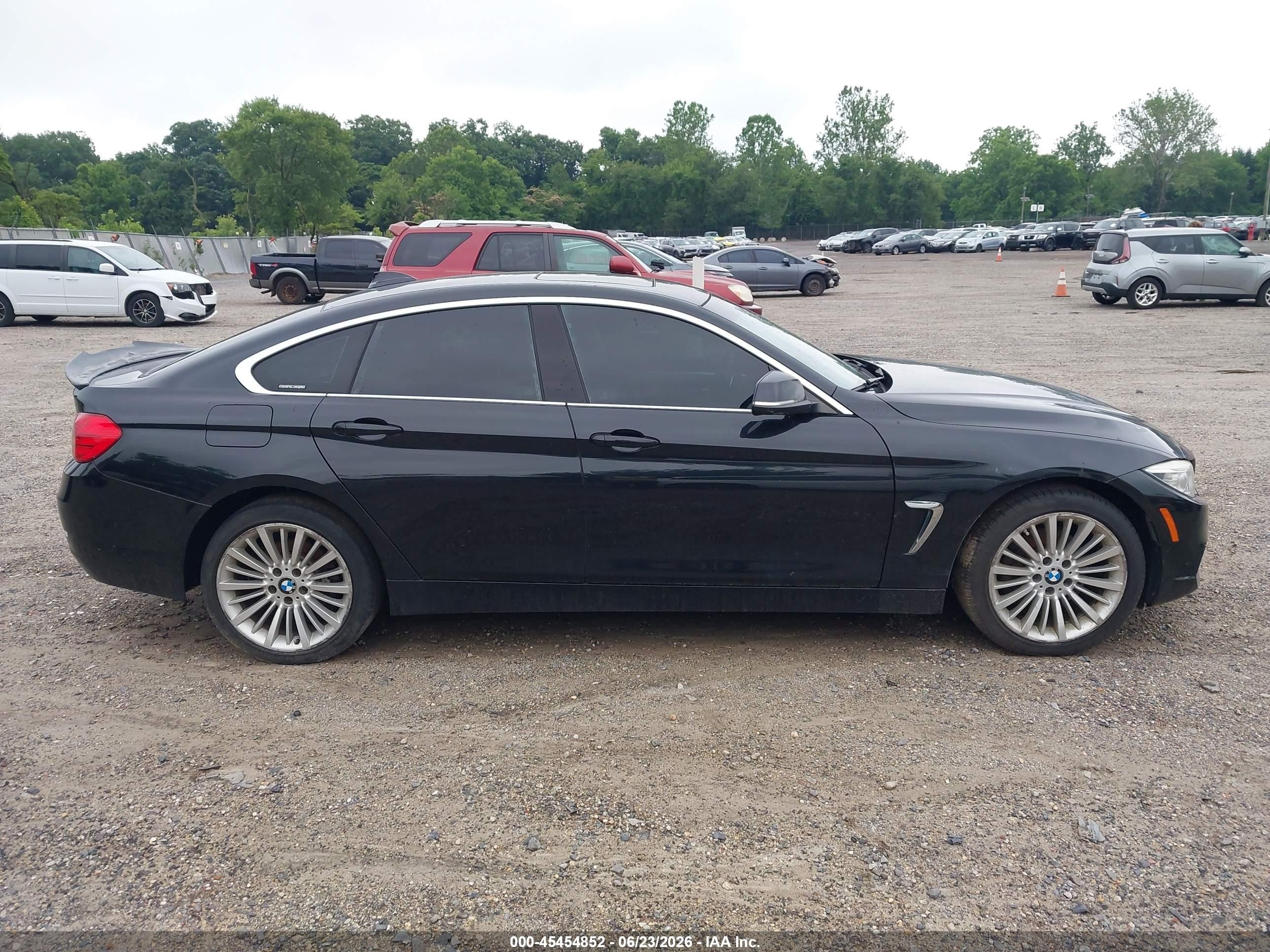 2015 Bmw 428 Gran Coupe Xdrive Black vin: WBA4C9C51FD331883