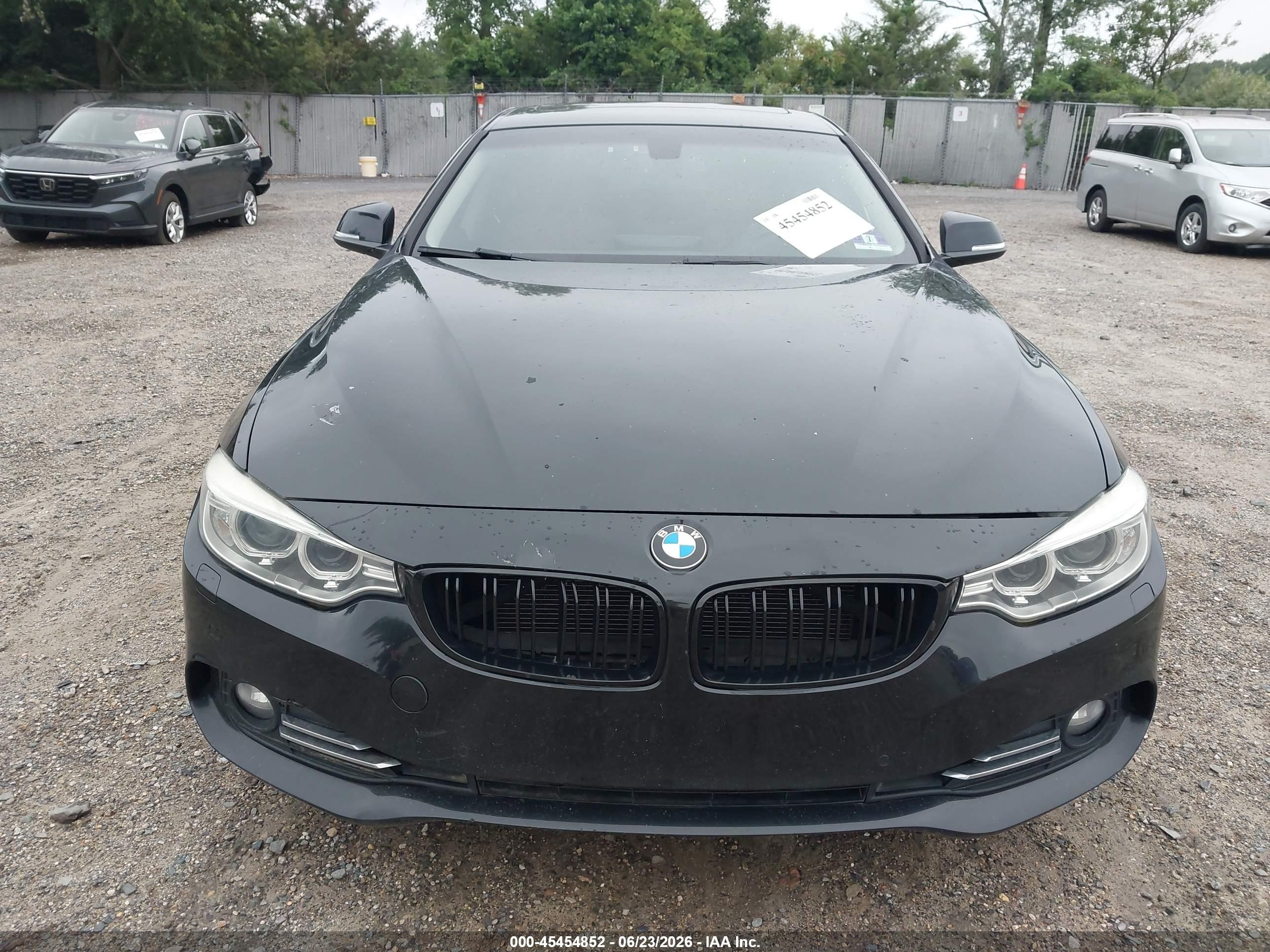 2015 Bmw 428 Gran Coupe Xdrive Black vin: WBA4C9C51FD331883