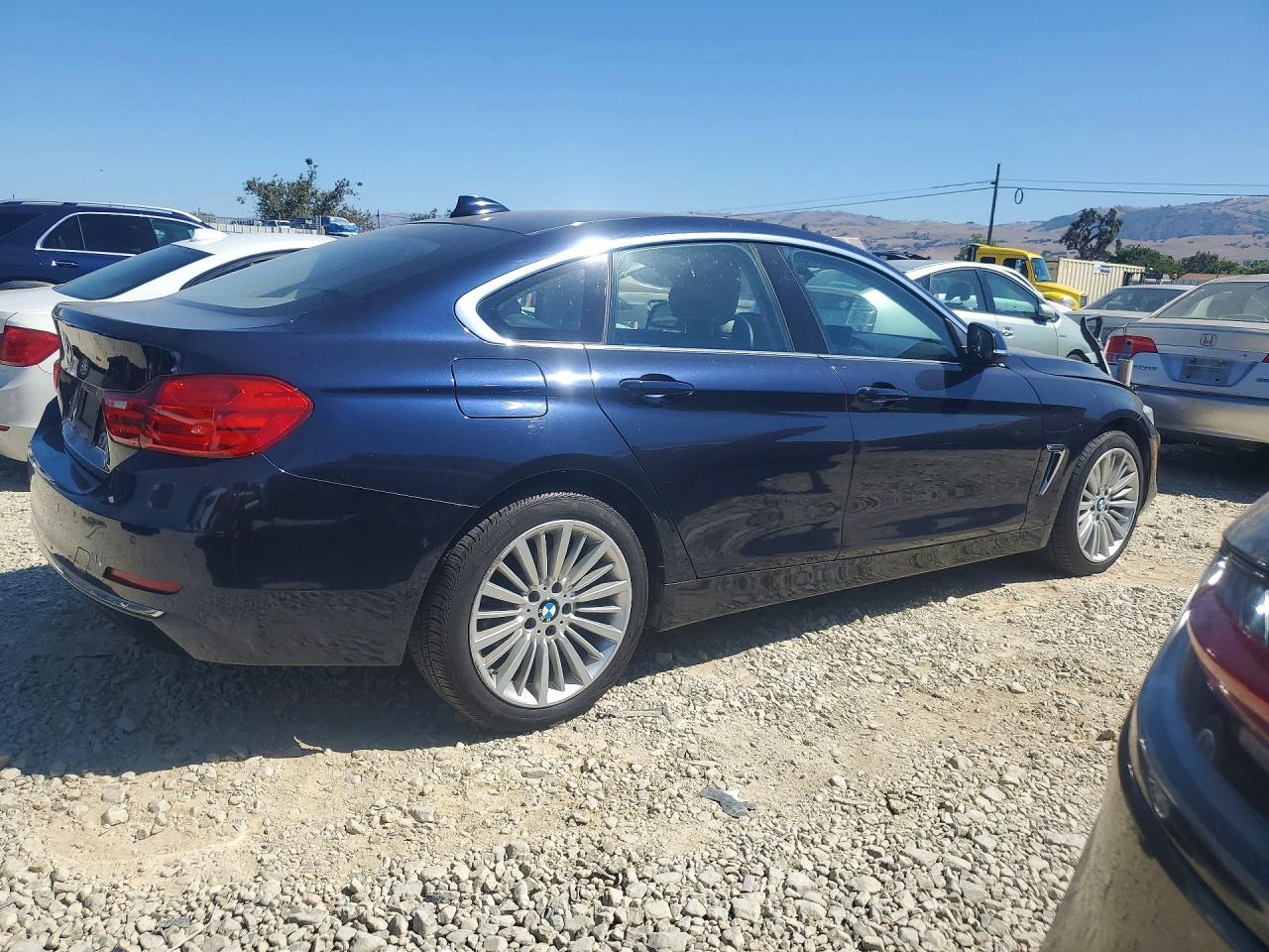 2015 Bmw 428 Xi Gran Coupe Sulev Blue vin: WBA4C9C52FD330659