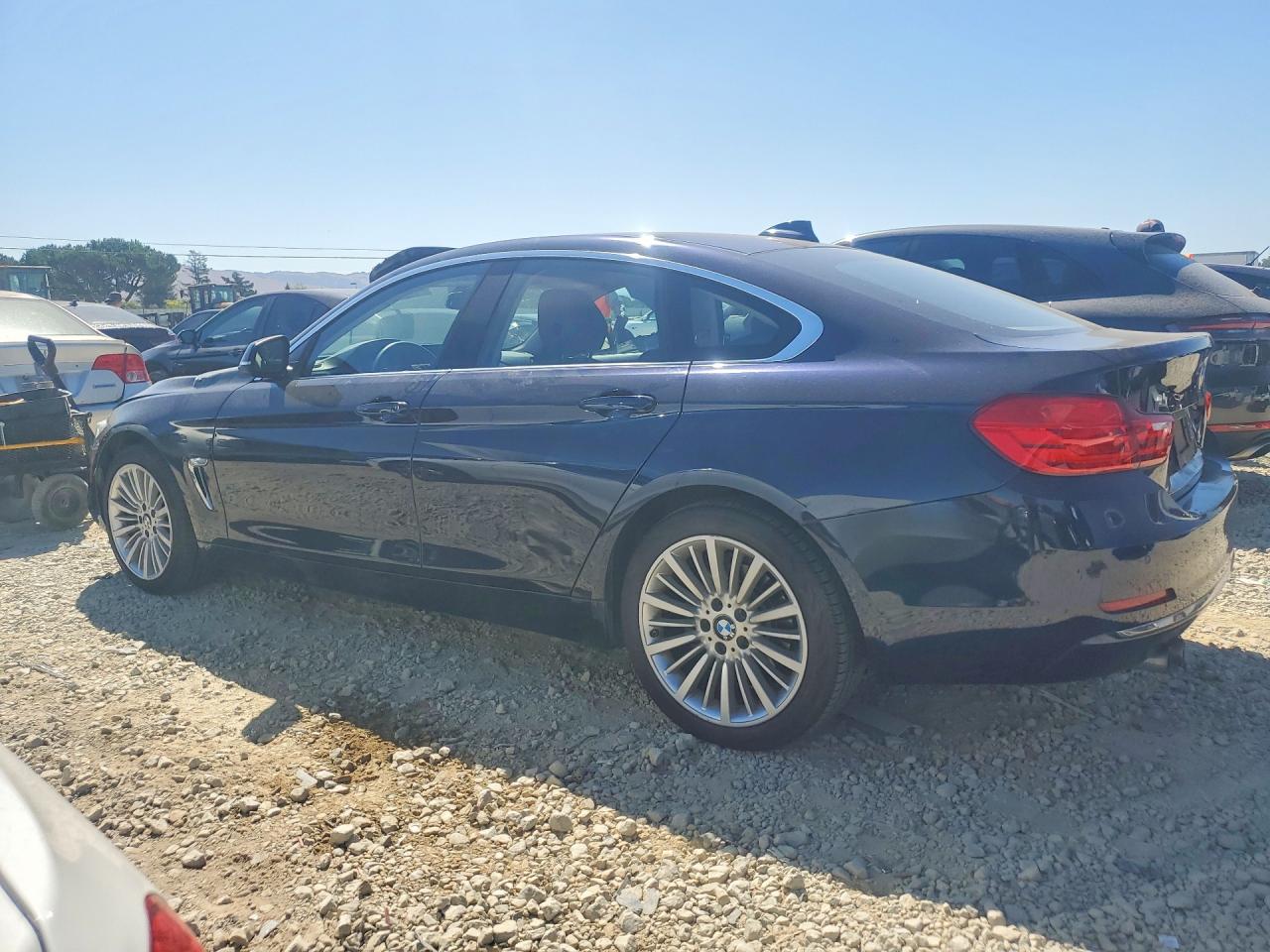 2015 Bmw 428 Xi Gran Coupe Sulev Blue vin: WBA4C9C52FD330659