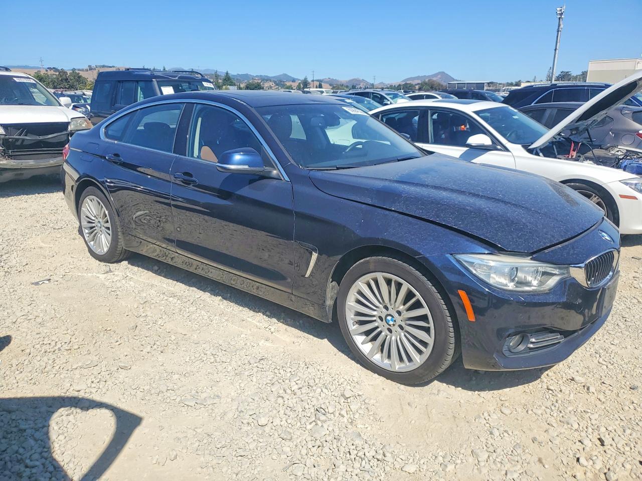 2015 Bmw 428 Xi Gran Coupe Sulev Blue vin: WBA4C9C52FD330659