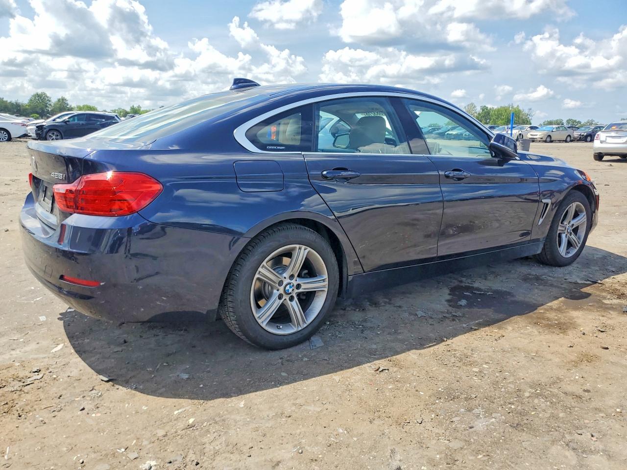 2015 Bmw 428 Xi Gran Coupe Sulev Blue vin: WBA4C9C52FD330743