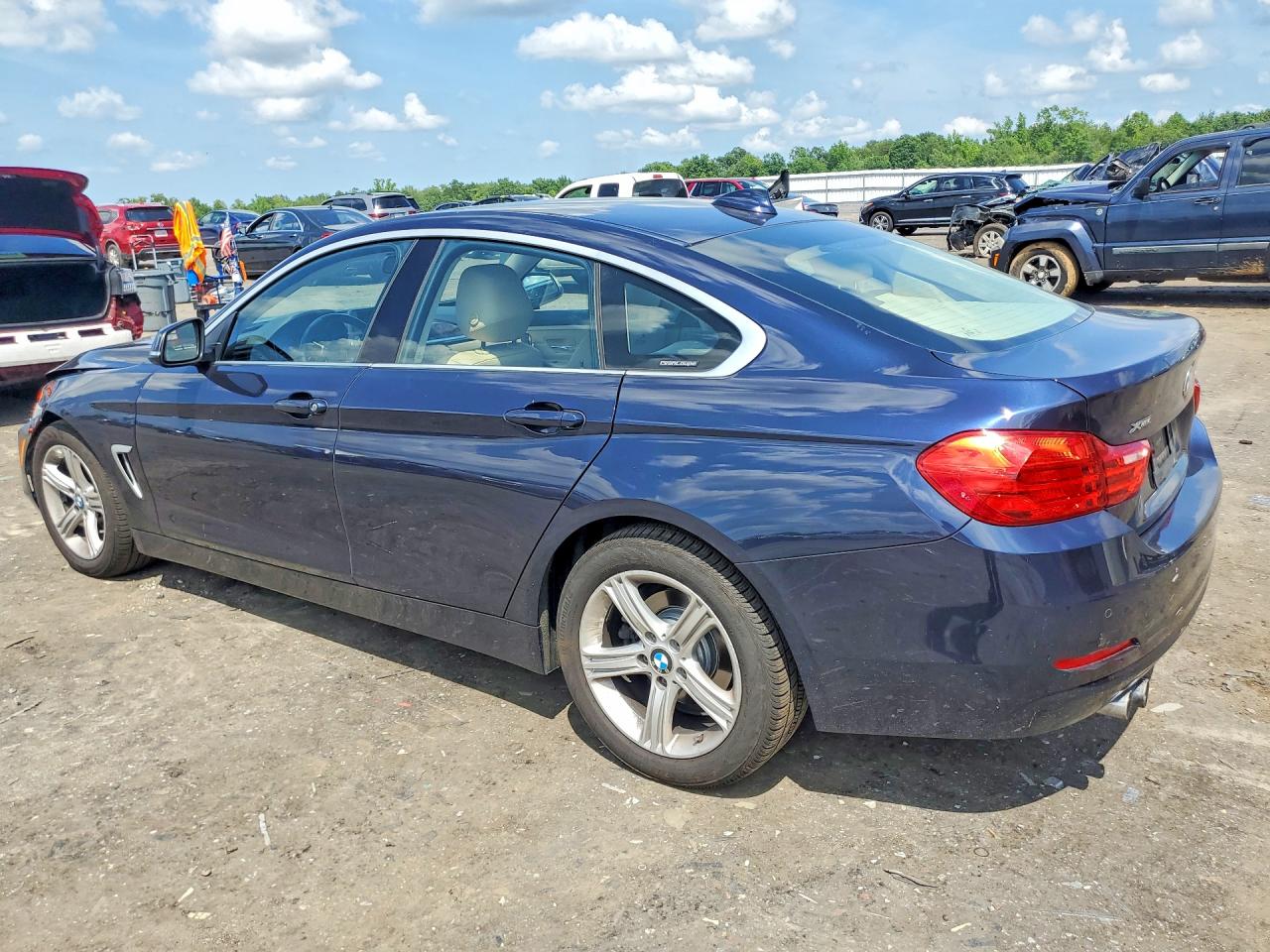 2015 Bmw 428 Xi Gran Coupe Sulev Blue vin: WBA4C9C52FD330743