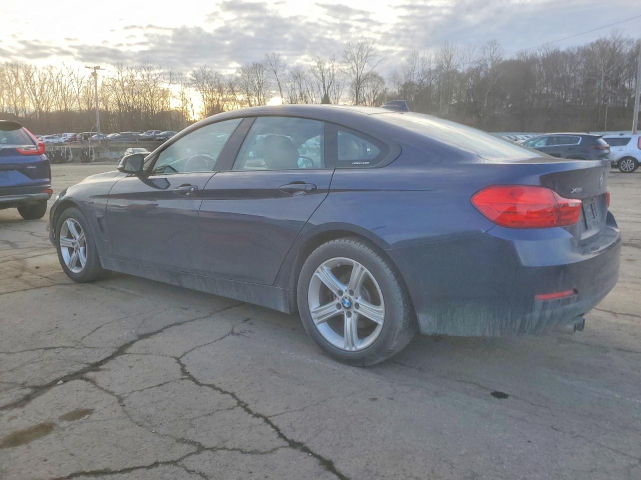 2015 Bmw 428 Xi Gran Coupe Sulev Синий vin: WBA4C9C53FD330105