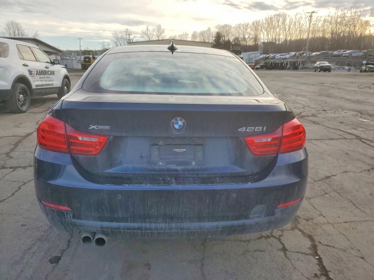 2015 Bmw 428 Xi Gran Coupe Sulev Синий vin: WBA4C9C53FD330105