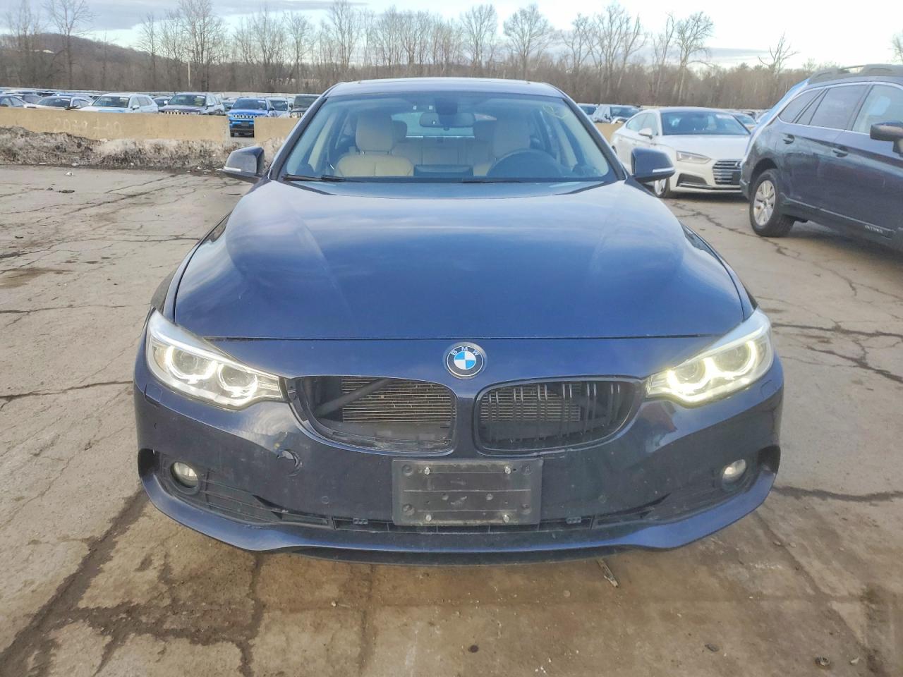 2015 Bmw 428 Xi Gran Coupe Sulev Синий vin: WBA4C9C53FD330105