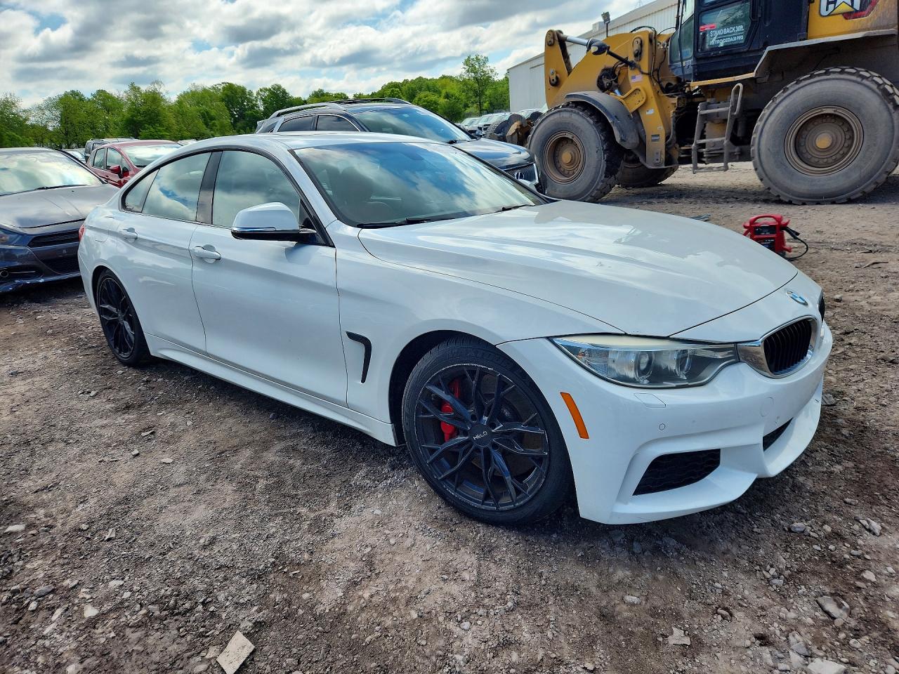 2015 Bmw 428 Xi Gran Coupe Sulev White vin: WBA4C9C55FD330526