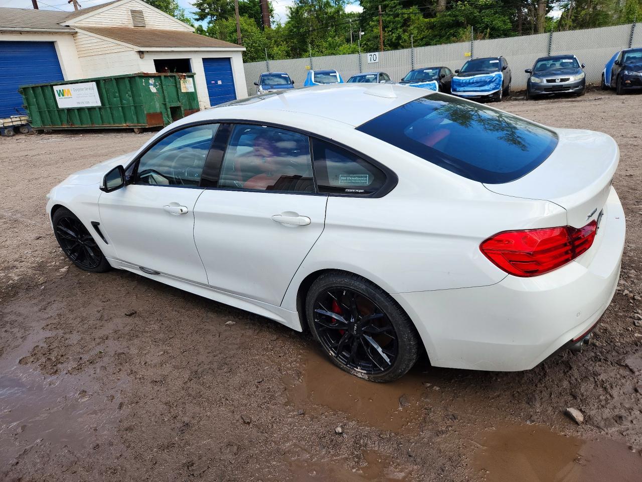 2015 Bmw 428 Xi Gran Coupe Sulev White vin: WBA4C9C55FD330526