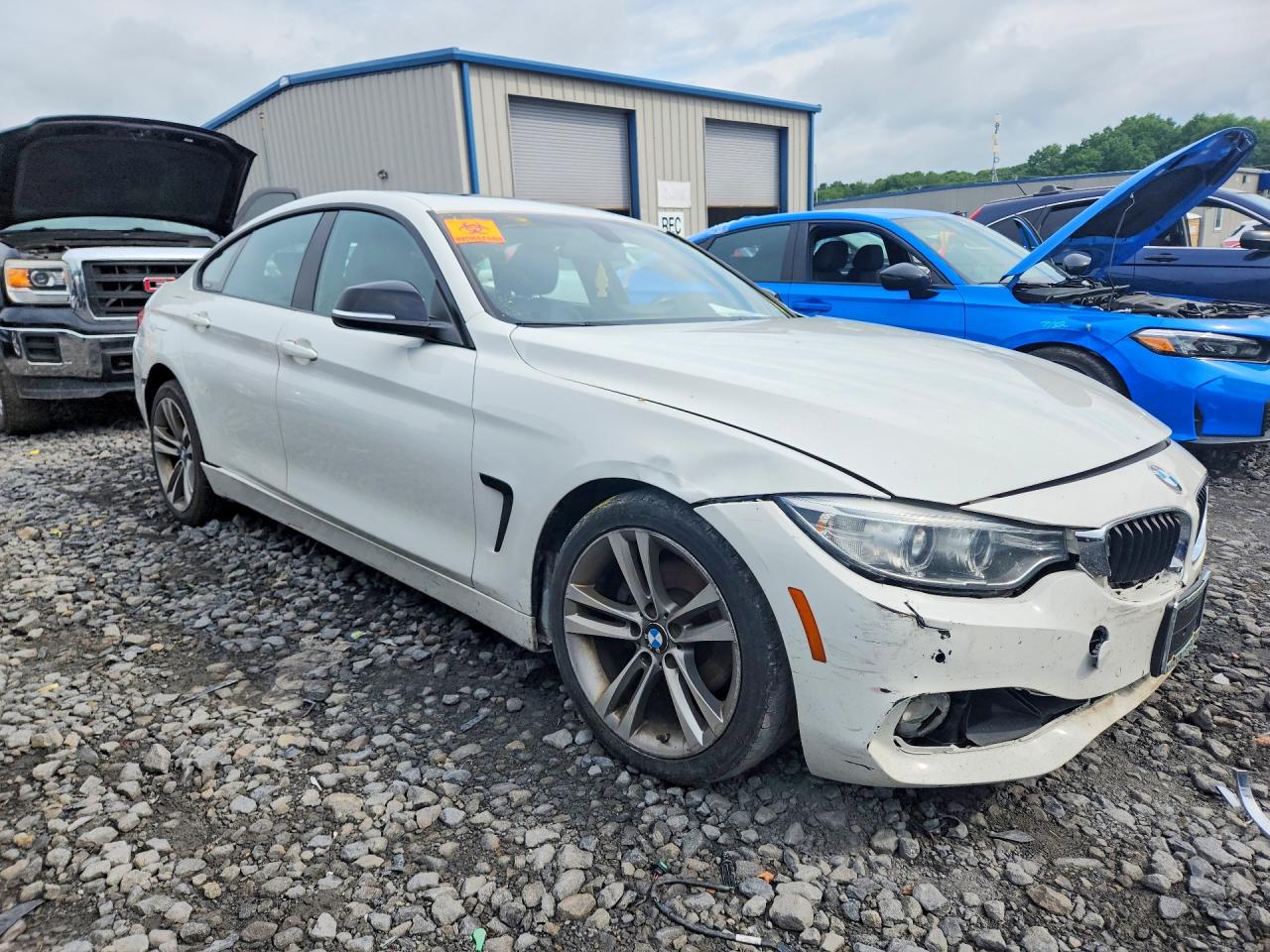 2015 Bmw 428 Xi Gran Coupe Sulev Белый vin: WBA4C9C56FD330244
