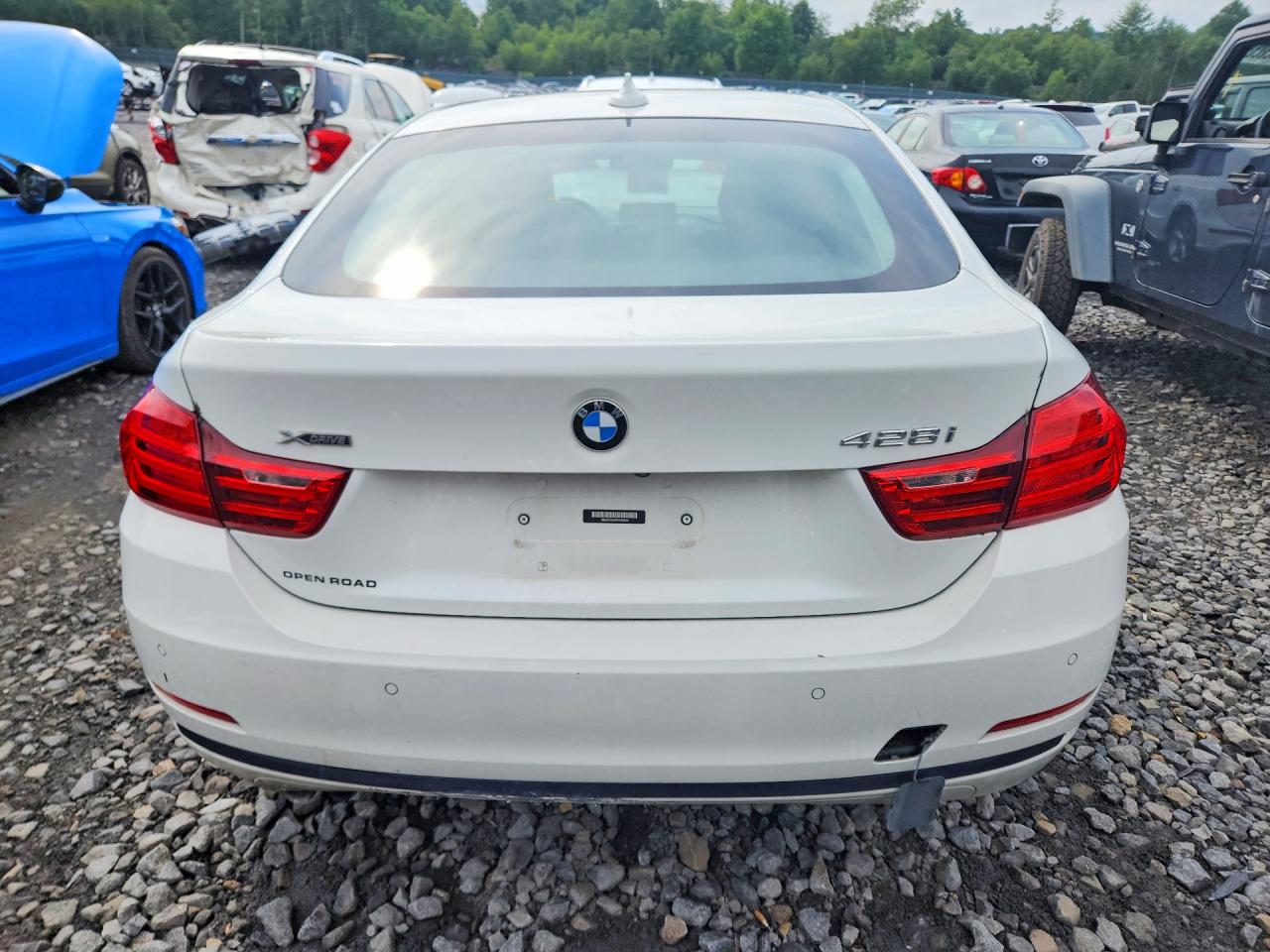 2015 Bmw 428 Xi Gran Coupe Sulev Белый vin: WBA4C9C56FD330244