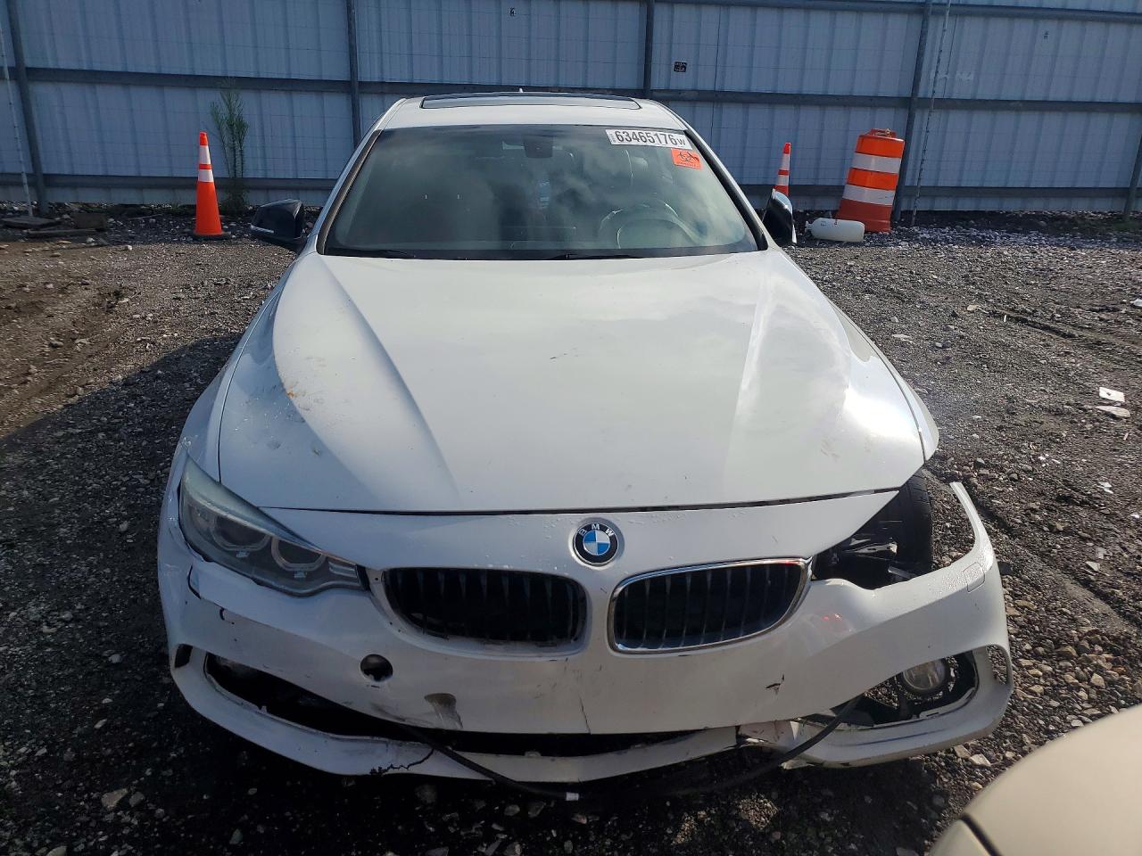 2015 Bmw 428 Xi Gran Coupe Sulev White vin: WBA4C9C56FD330549
