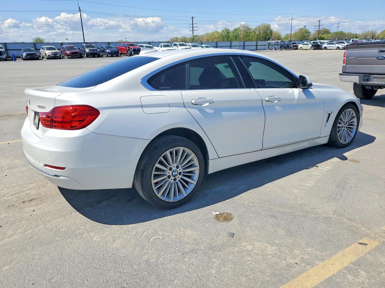 2015 Bmw 428 Xi Gran Coupe Sulev White vin: WBA4C9C56FD330860