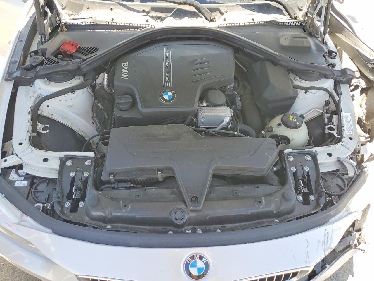 2015 Bmw 428 Xi Gran Coupe Sulev White vin: WBA4C9C56FD330860