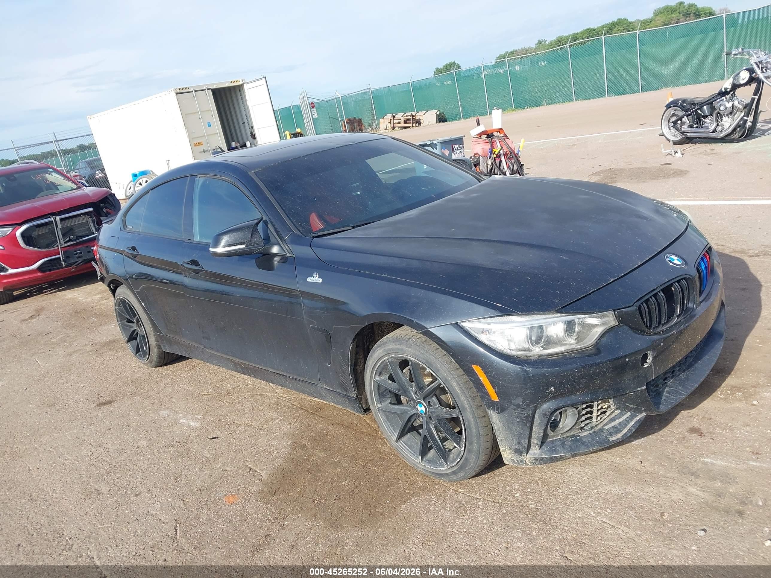 2015 Bmw 428 Gran Coupe Xdrive Black vin: WBA4C9C56FD331796