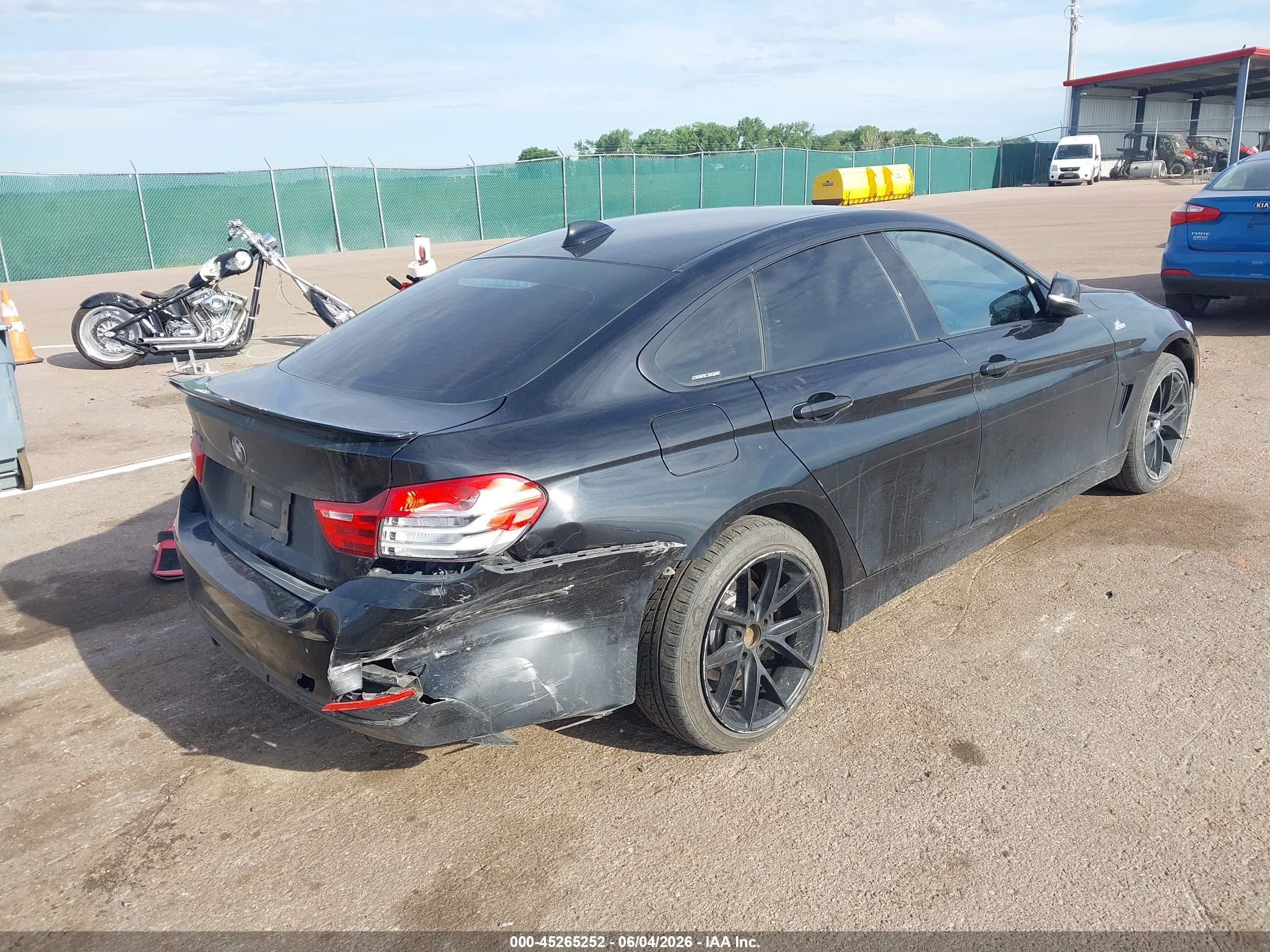 2015 Bmw 428 Gran Coupe Xdrive Black vin: WBA4C9C56FD331796