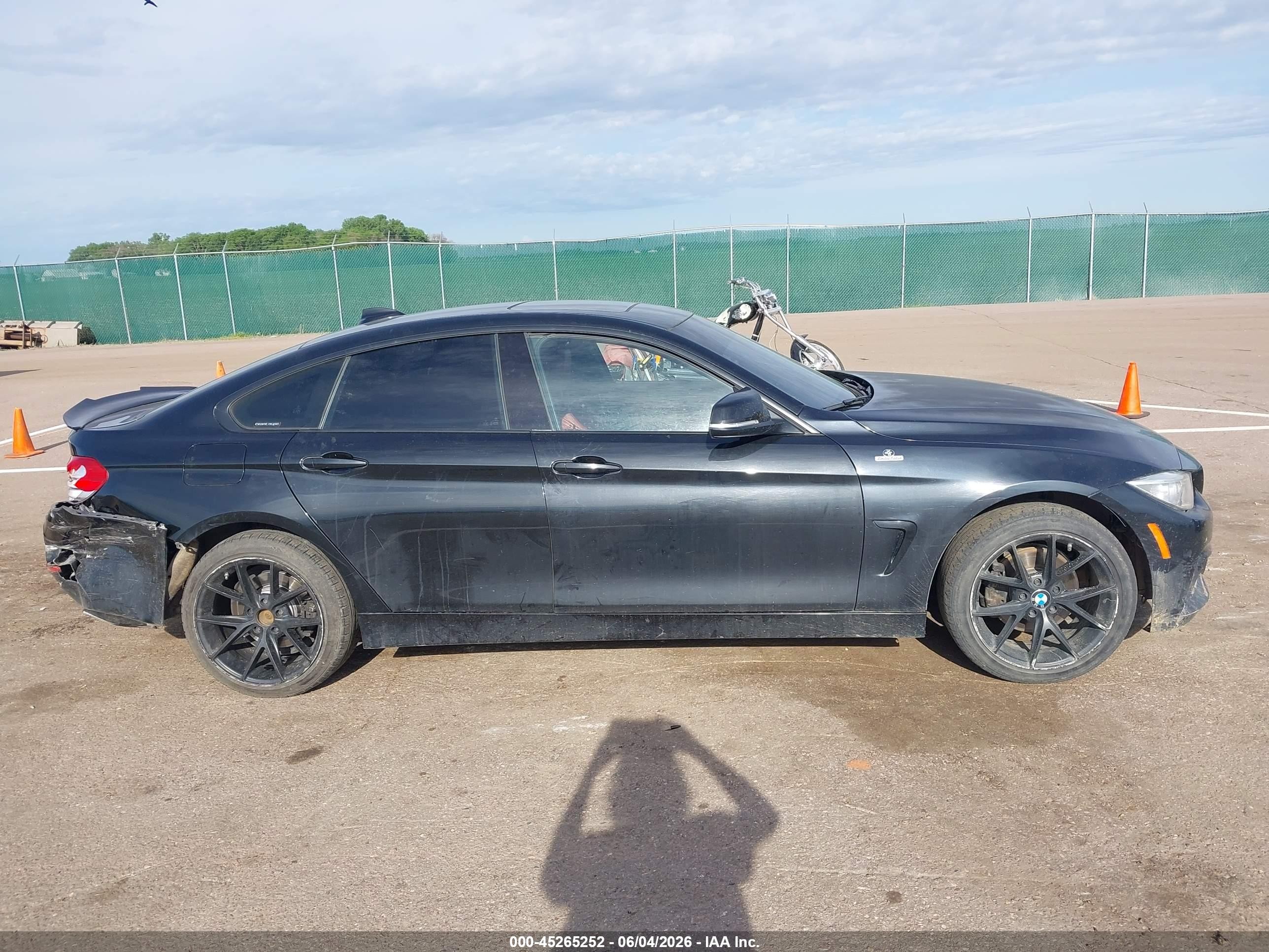 2015 Bmw 428 Gran Coupe Xdrive Black vin: WBA4C9C56FD331796