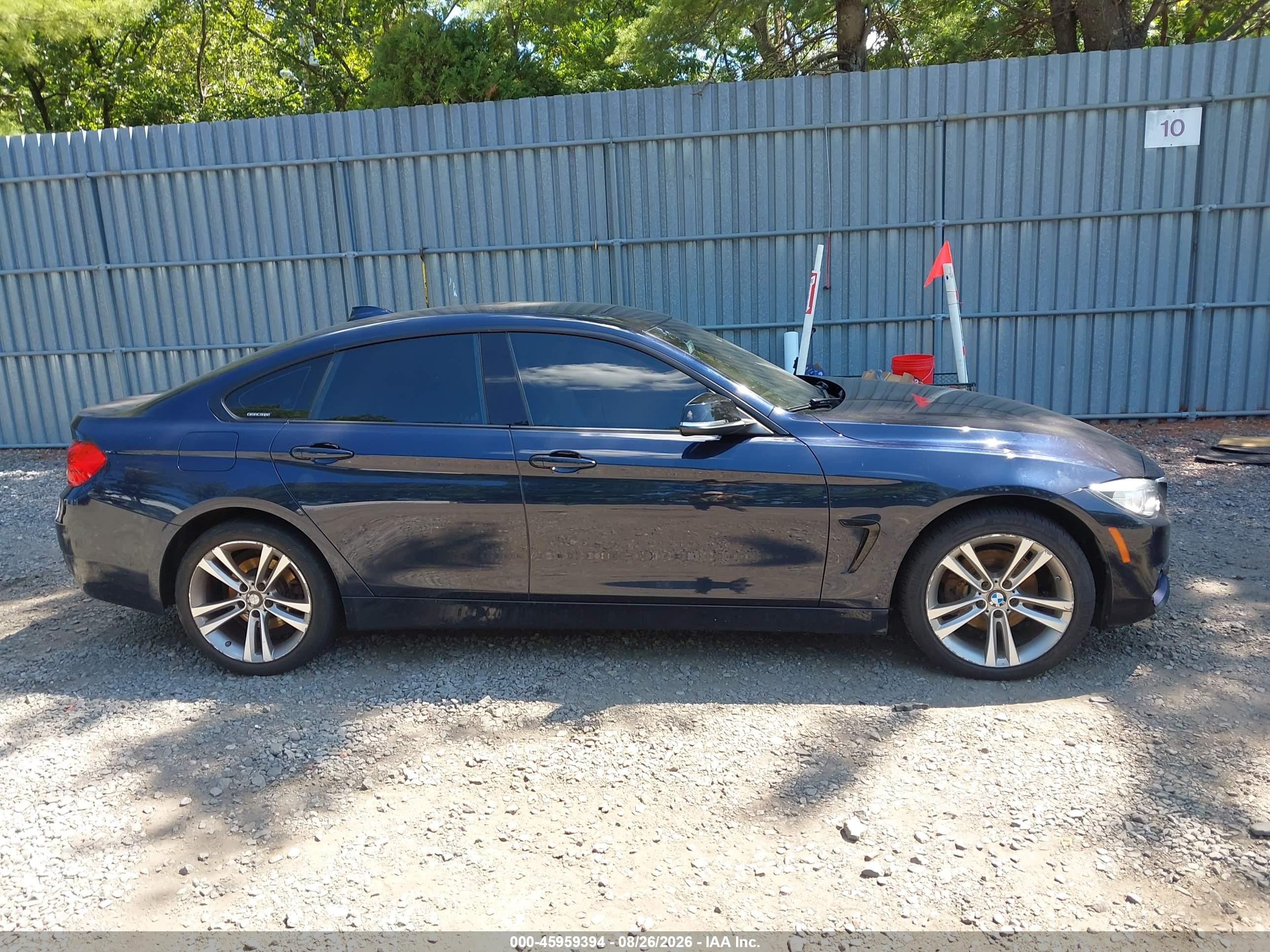 2015 Bmw 428 Gran Coupe Xdrive Blue vin: WBA4C9C56FG135436