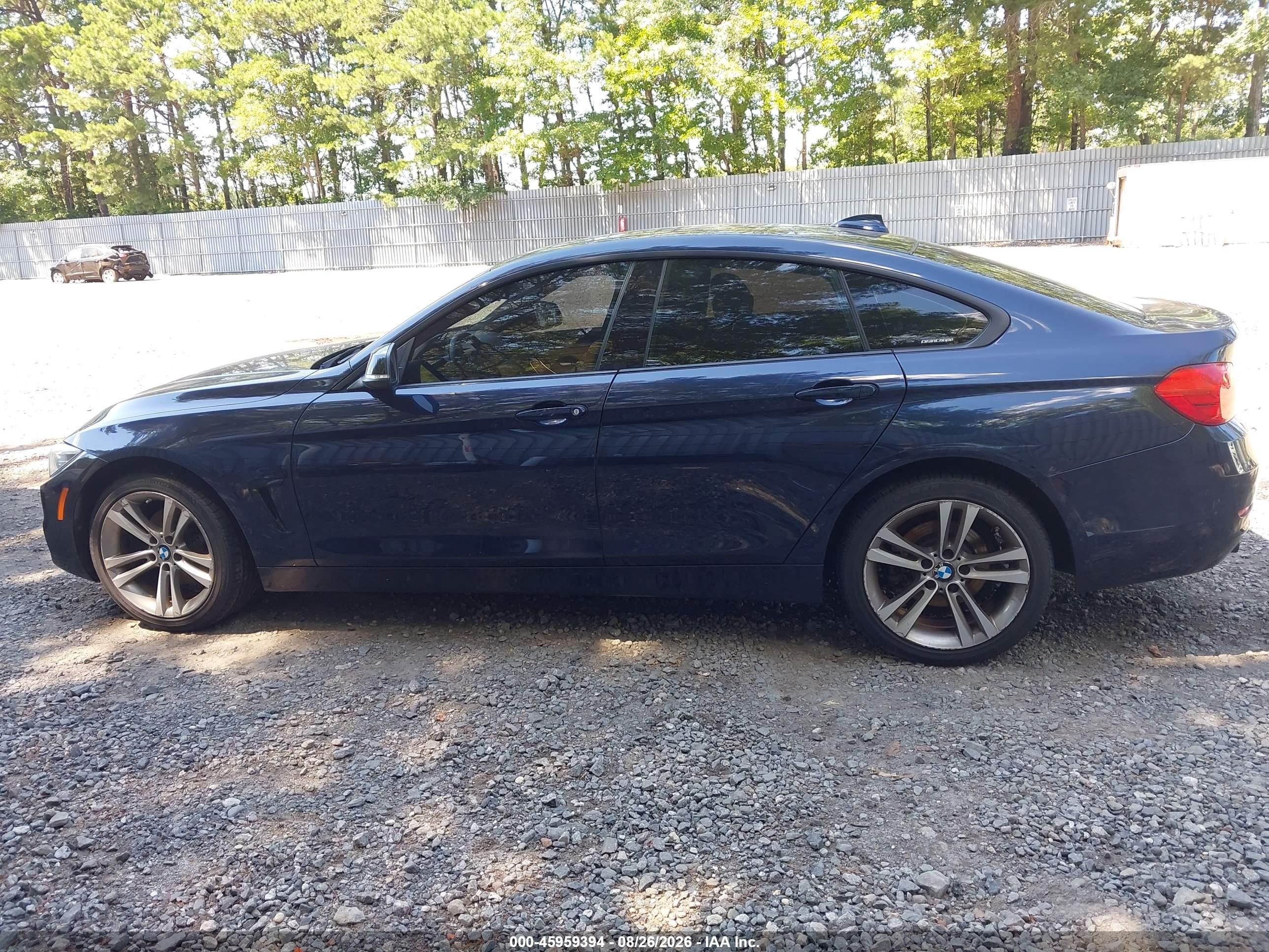 2015 Bmw 428 Gran Coupe Xdrive Blue vin: WBA4C9C56FG135436