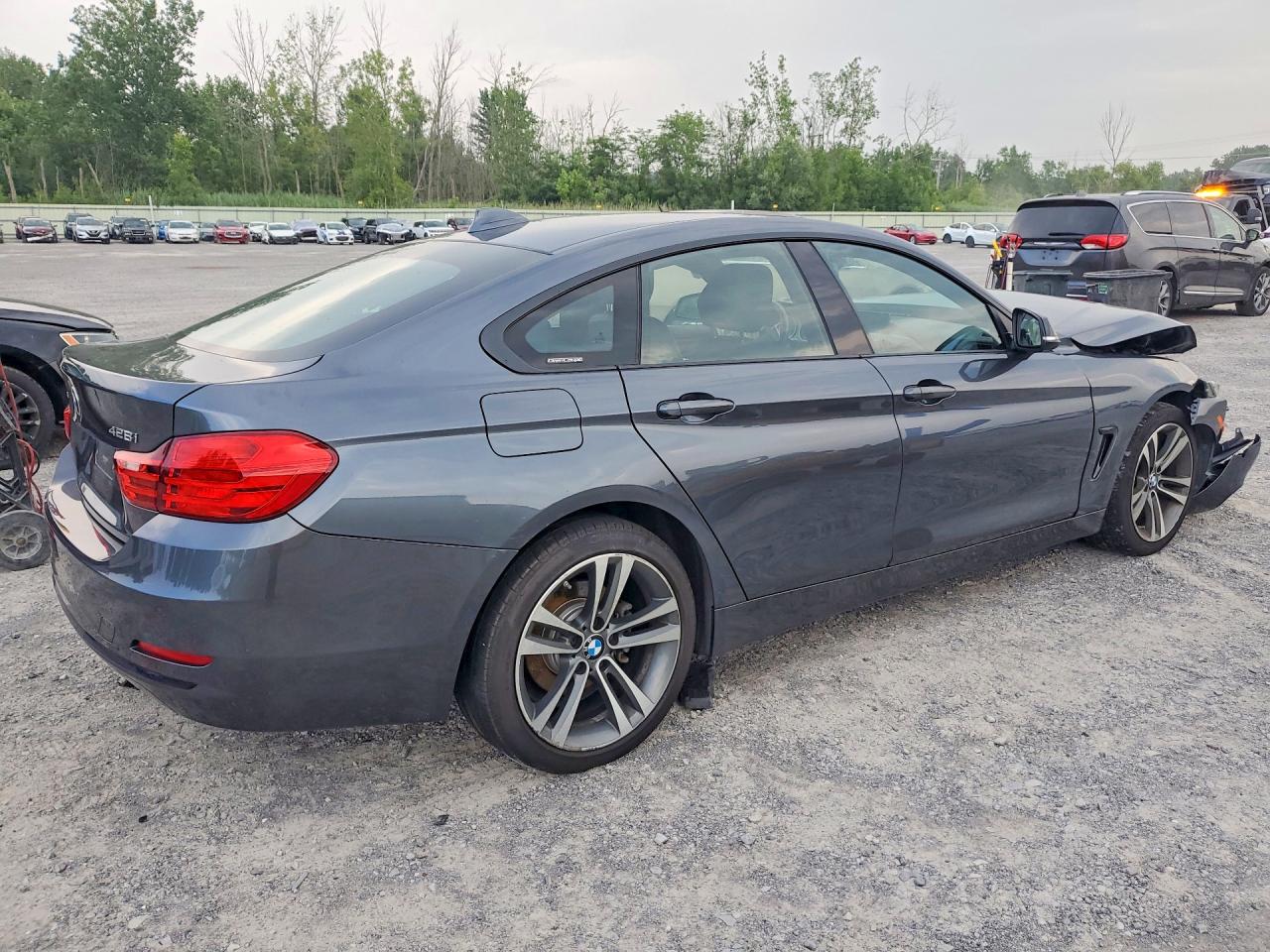 2015 Bmw 428 Xi Gran Coupe Sulev Gray vin: WBA4C9C59FD330478