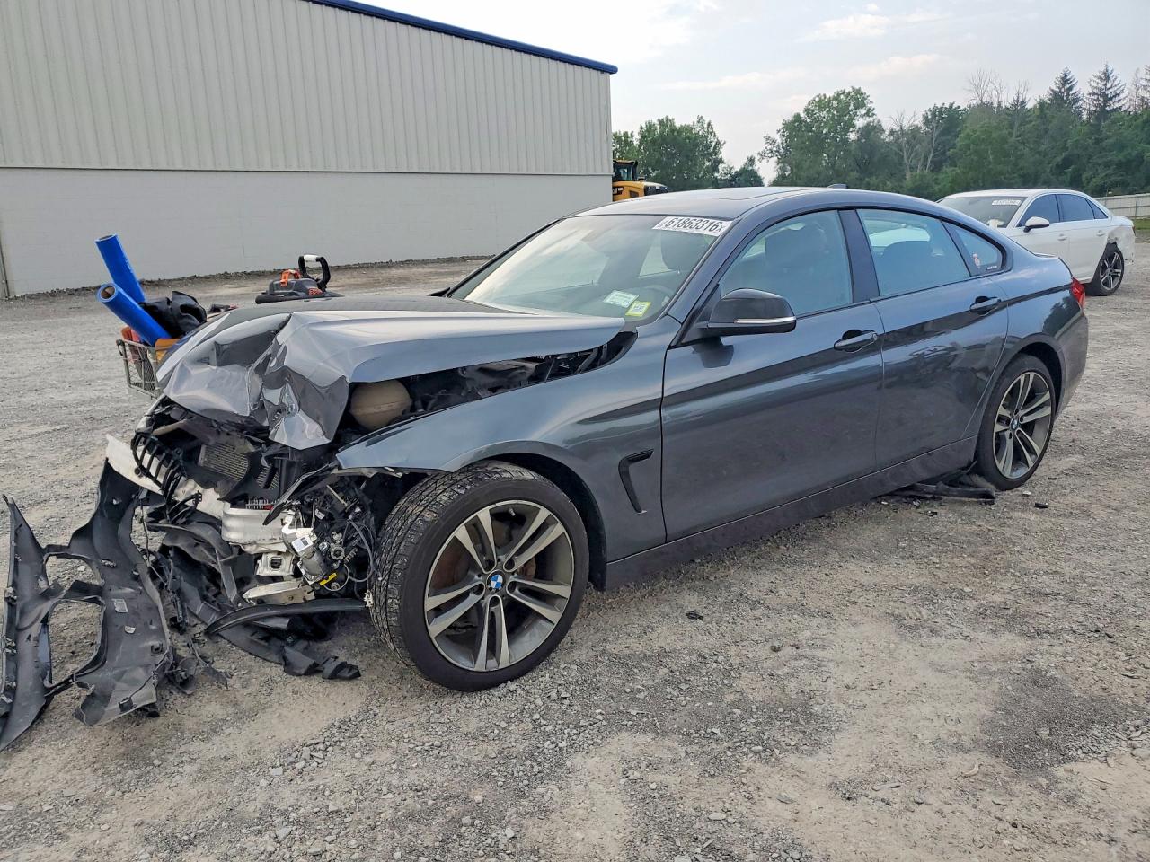 2015 Bmw 428 Xi Gran Coupe Sulev Серый vin: WBA4C9C59FD330478