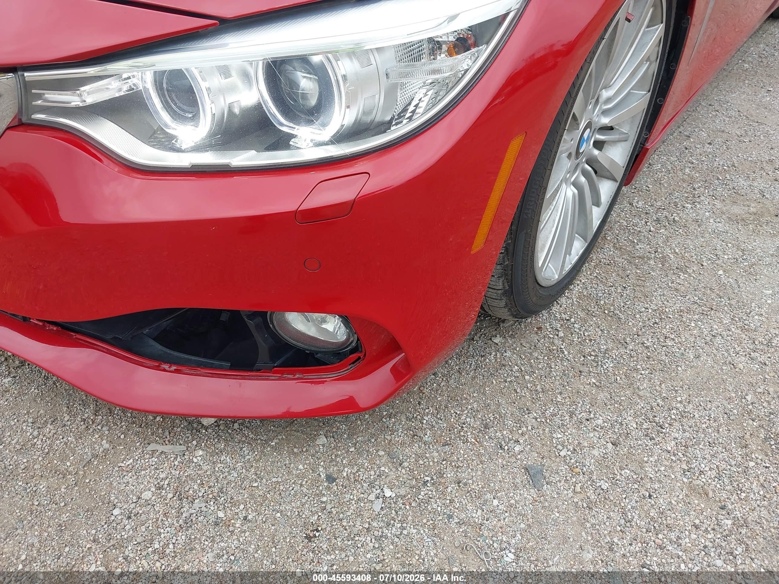 2015 Bmw 428 Gran Coupe Xdrive Red vin: WBA4C9C59FD331811