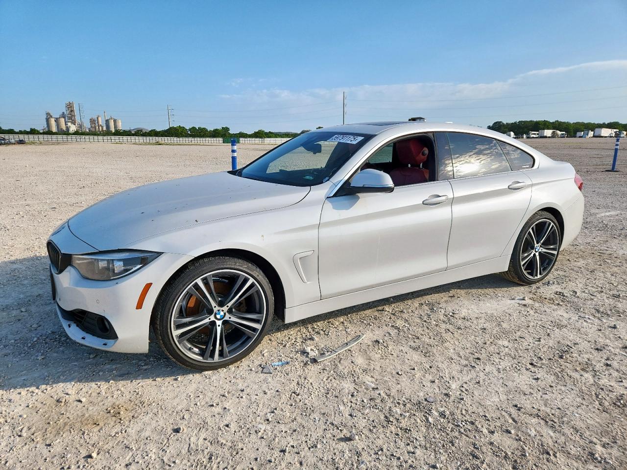 2020 Bmw 430i Gran Coupe White vin: WBA4J1C07LBU67809