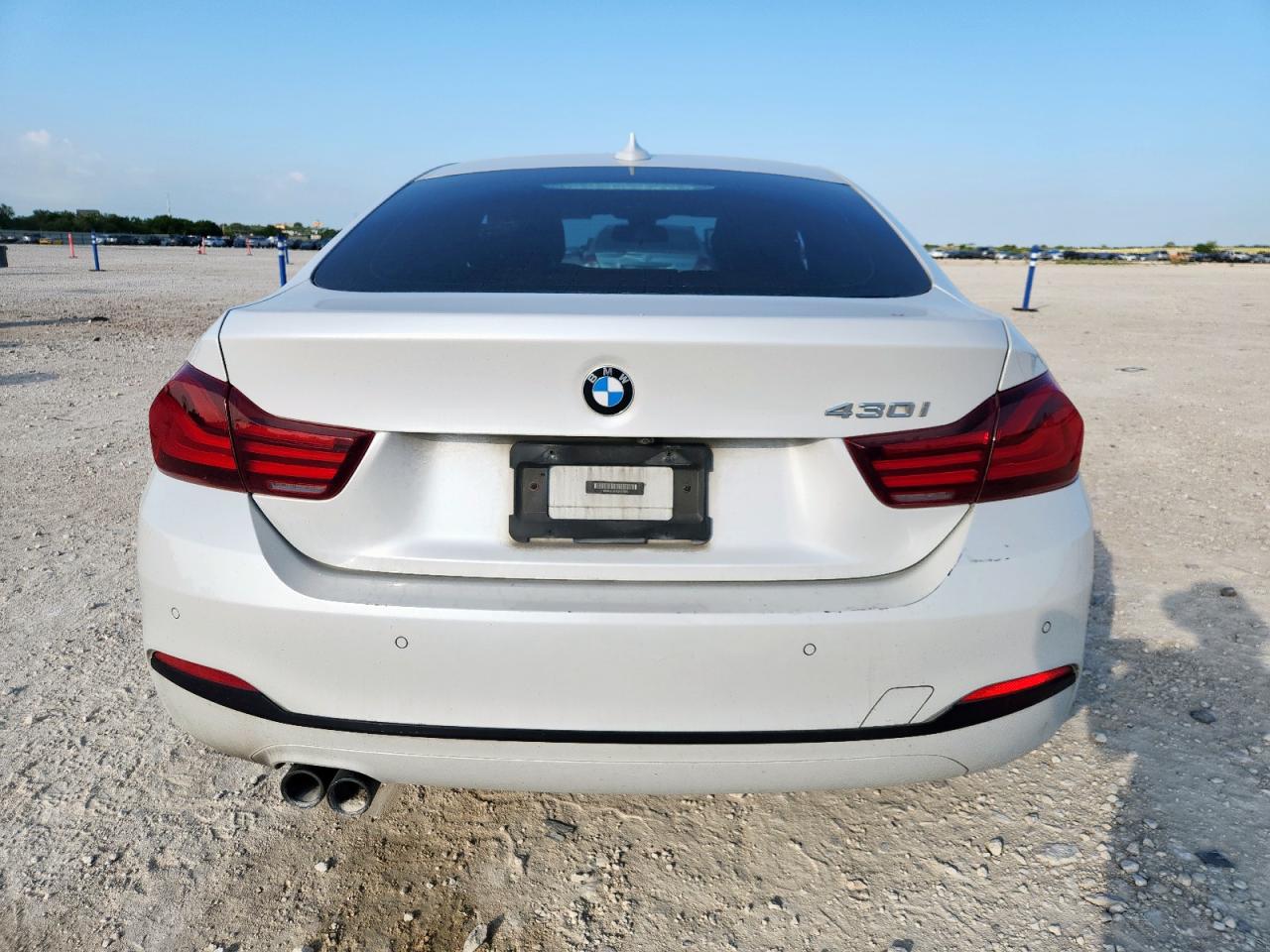 2020 Bmw 430i Gran Coupe White vin: WBA4J1C07LBU67809