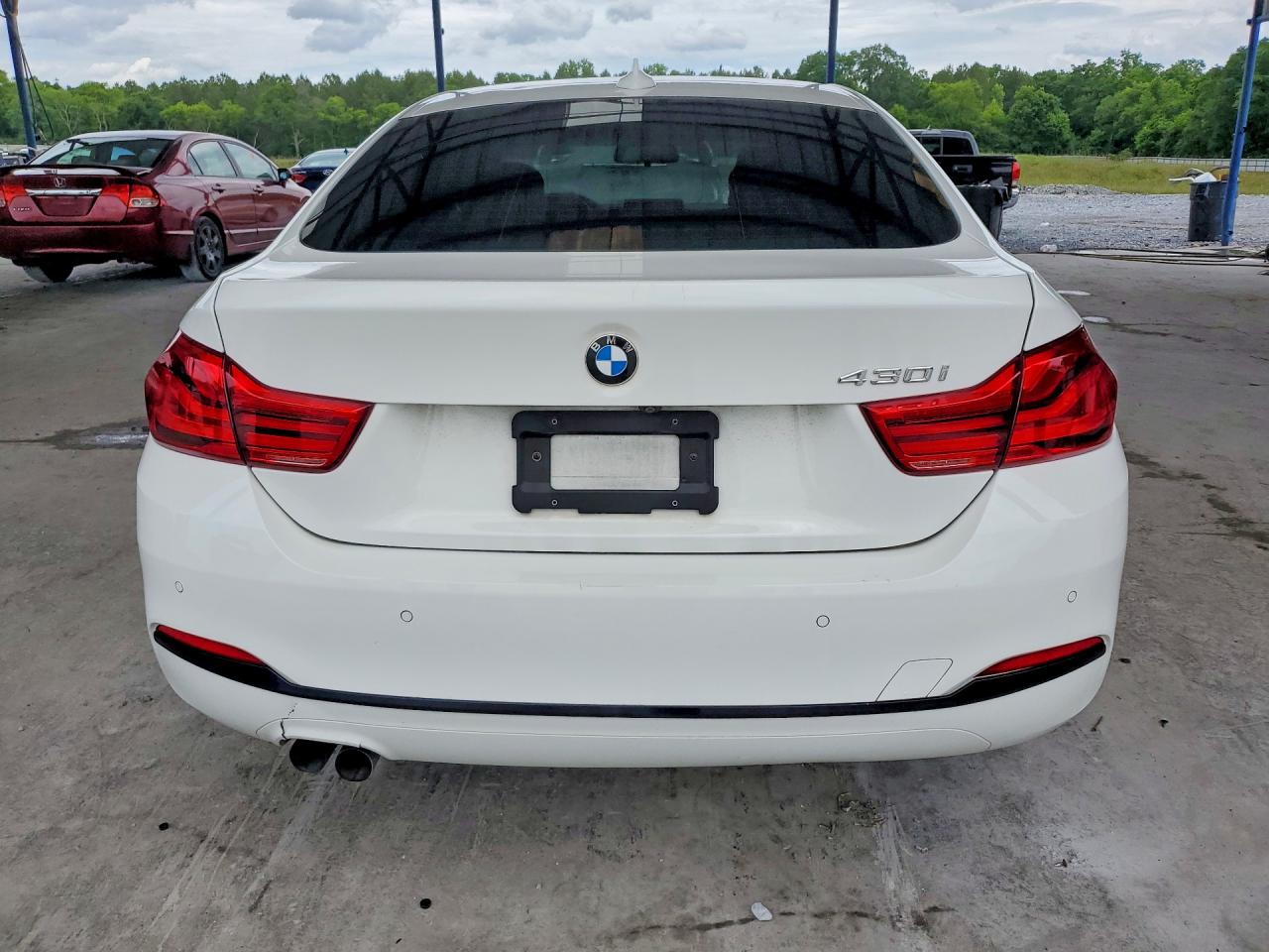 2019 Bmw 430i Gran Coupe White vin: WBA4J1C53KBM16205