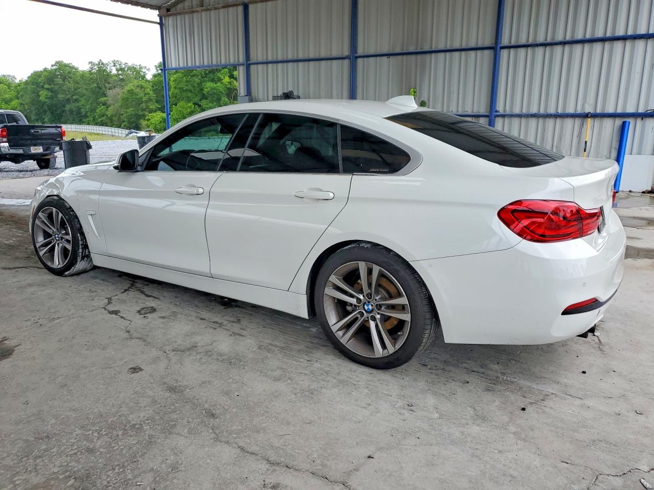 2019 Bmw 430i Gran Coupe White vin: WBA4J1C53KBM16205