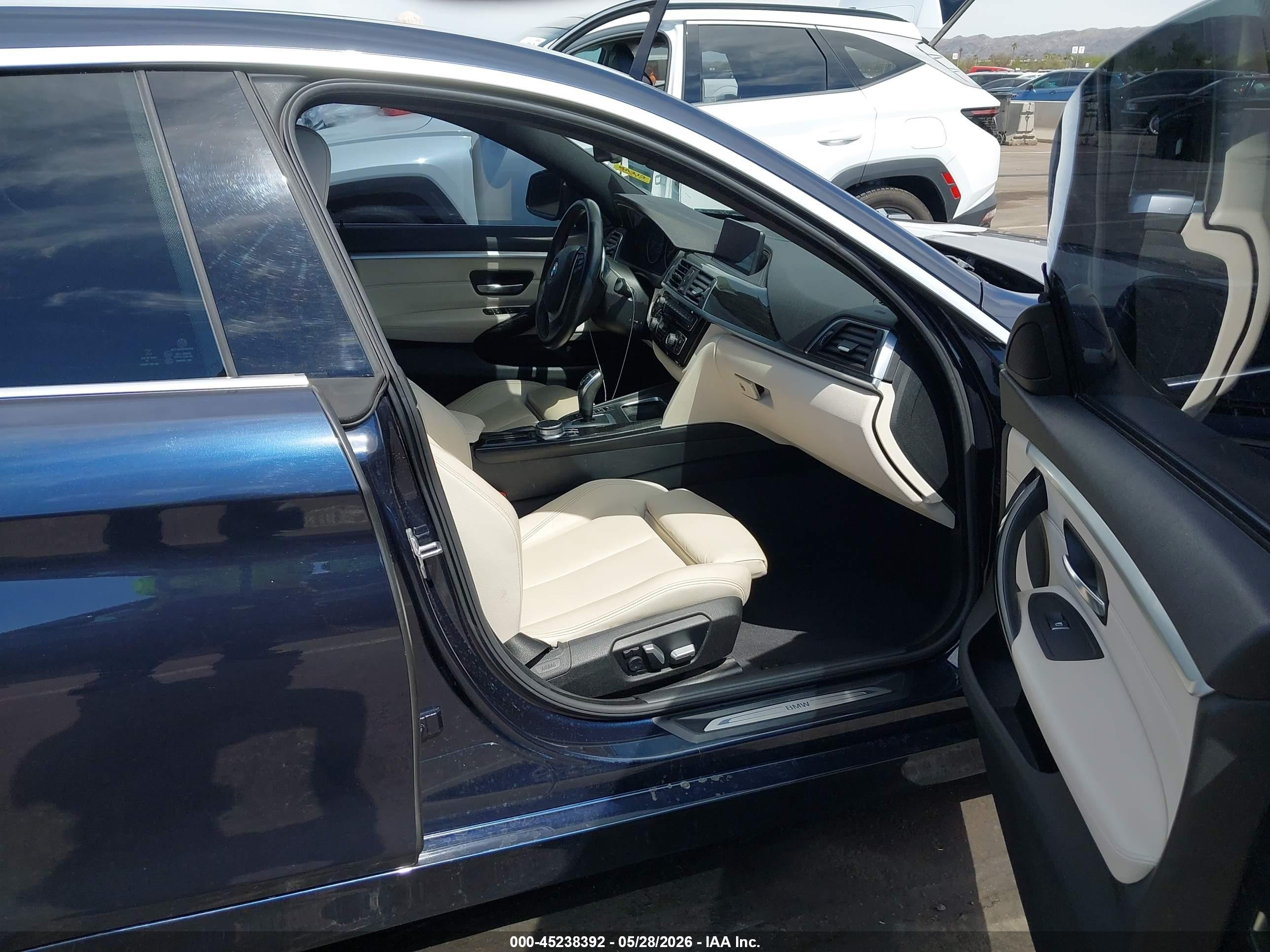 2019 Bmw 430i Gran Coupe   Blue vin: WBA4J1C53KBM18441