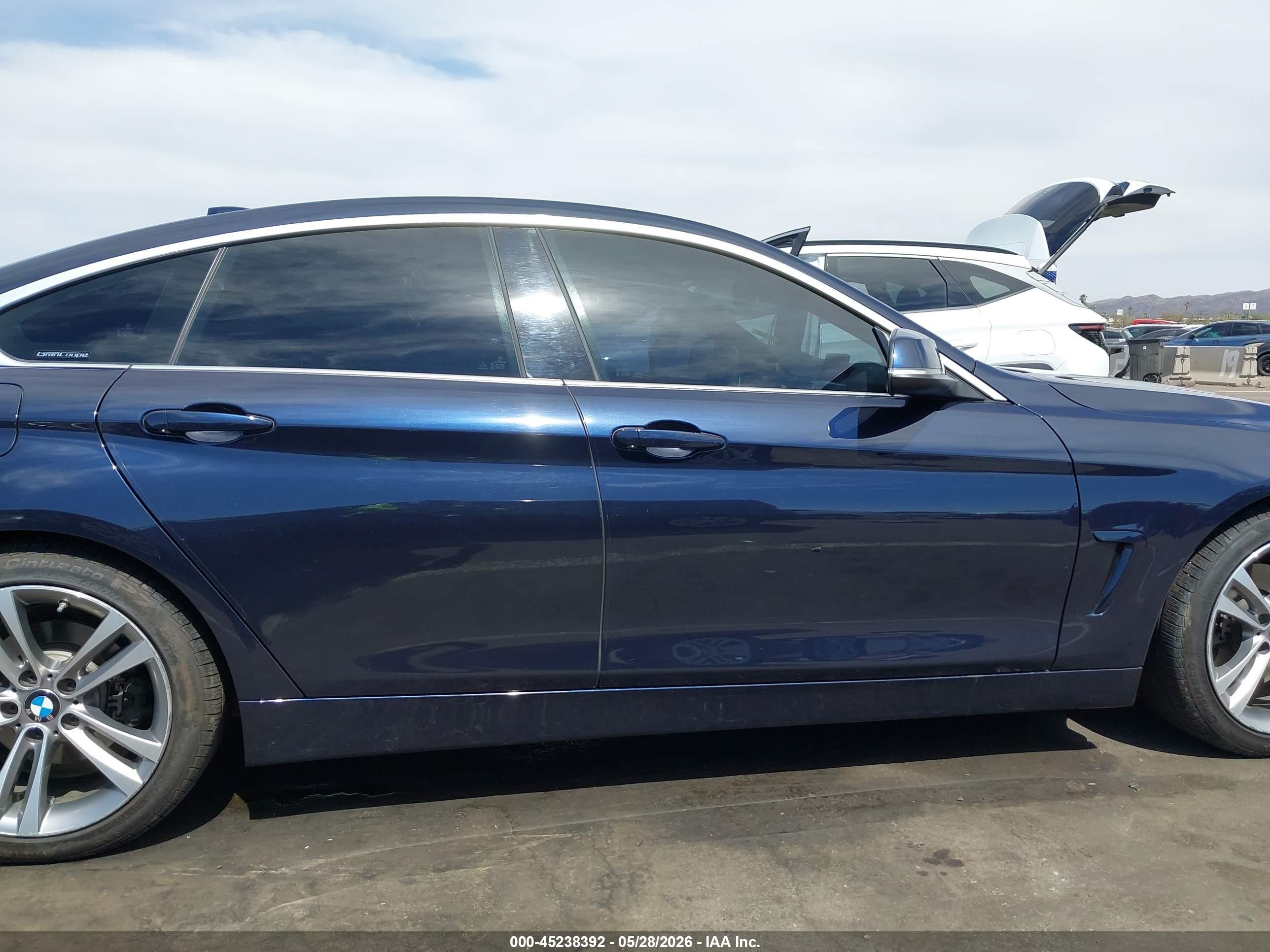 2019 Bmw 430i Gran Coupe   Blue vin: WBA4J1C53KBM18441