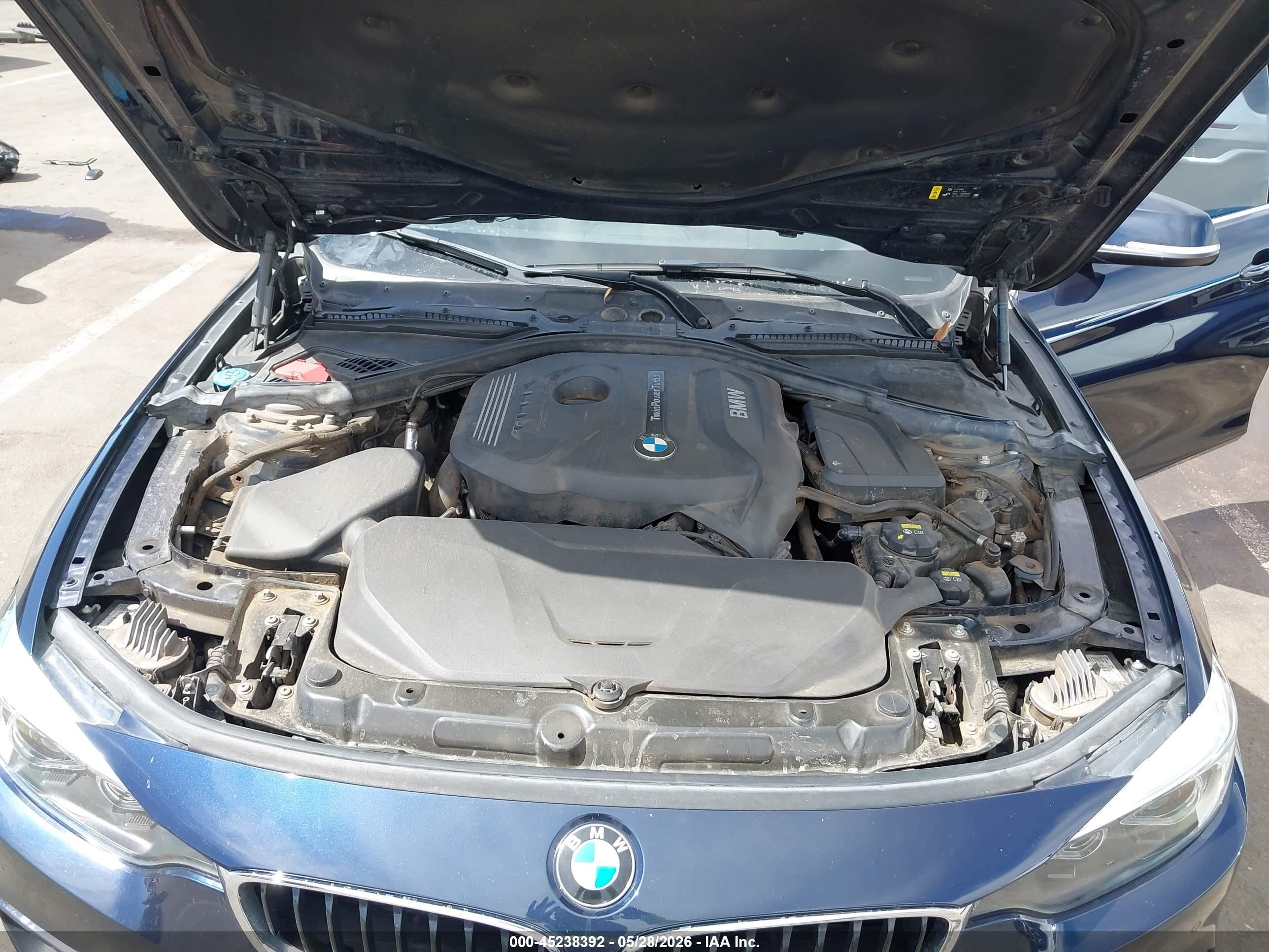 2019 Bmw 430i Gran Coupe   Blue vin: WBA4J1C53KBM18441