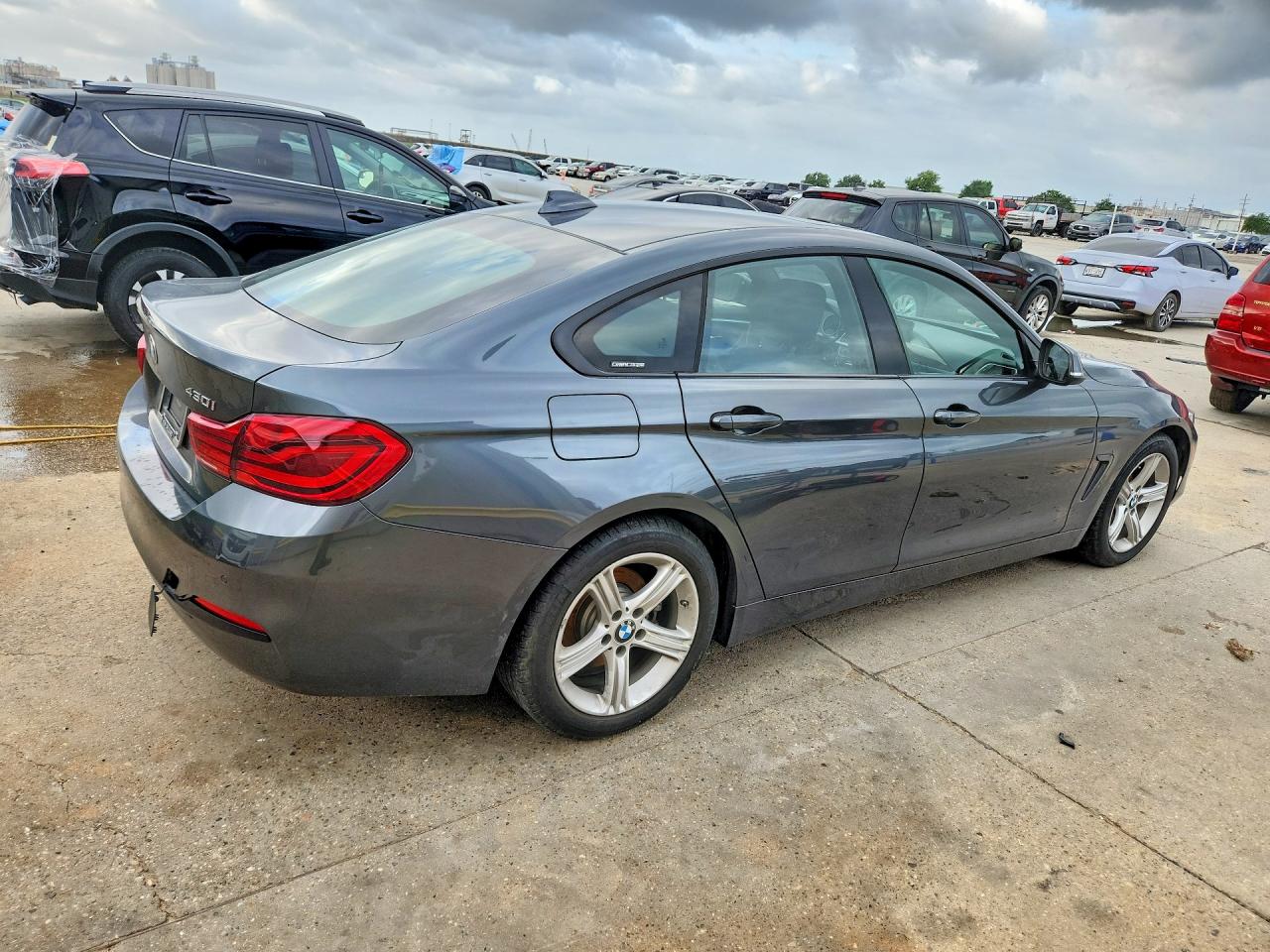 2018 Bmw 430i Gran Coupe Gray vin: WBA4J1C56JBM09960