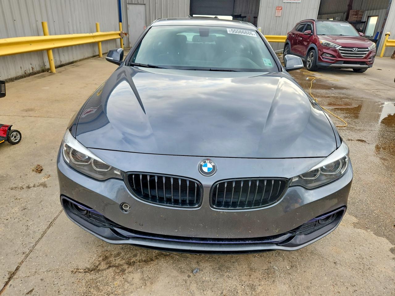 2018 Bmw 430i Gran Coupe Gray vin: WBA4J1C56JBM09960