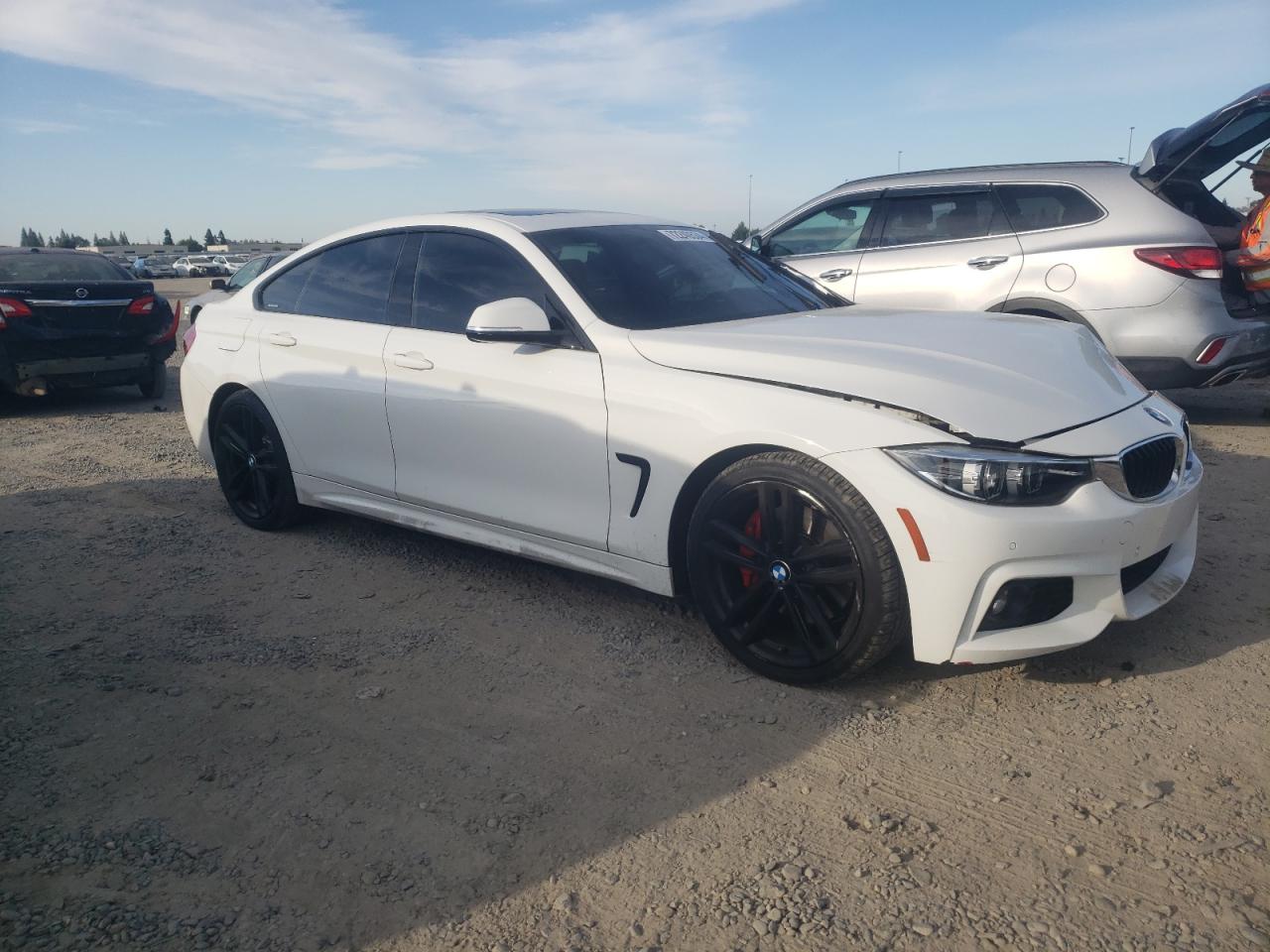 2018 Bmw 430i Gran Coupe White vin: WBA4J1C59JBG77582