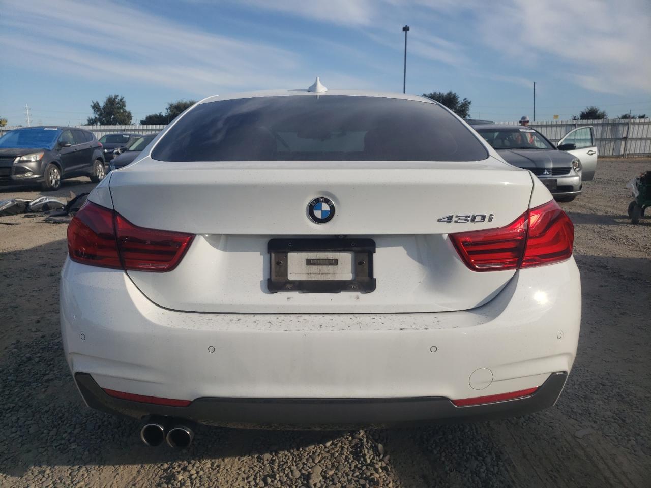 2018 Bmw 430i Gran Coupe White vin: WBA4J1C59JBG77582