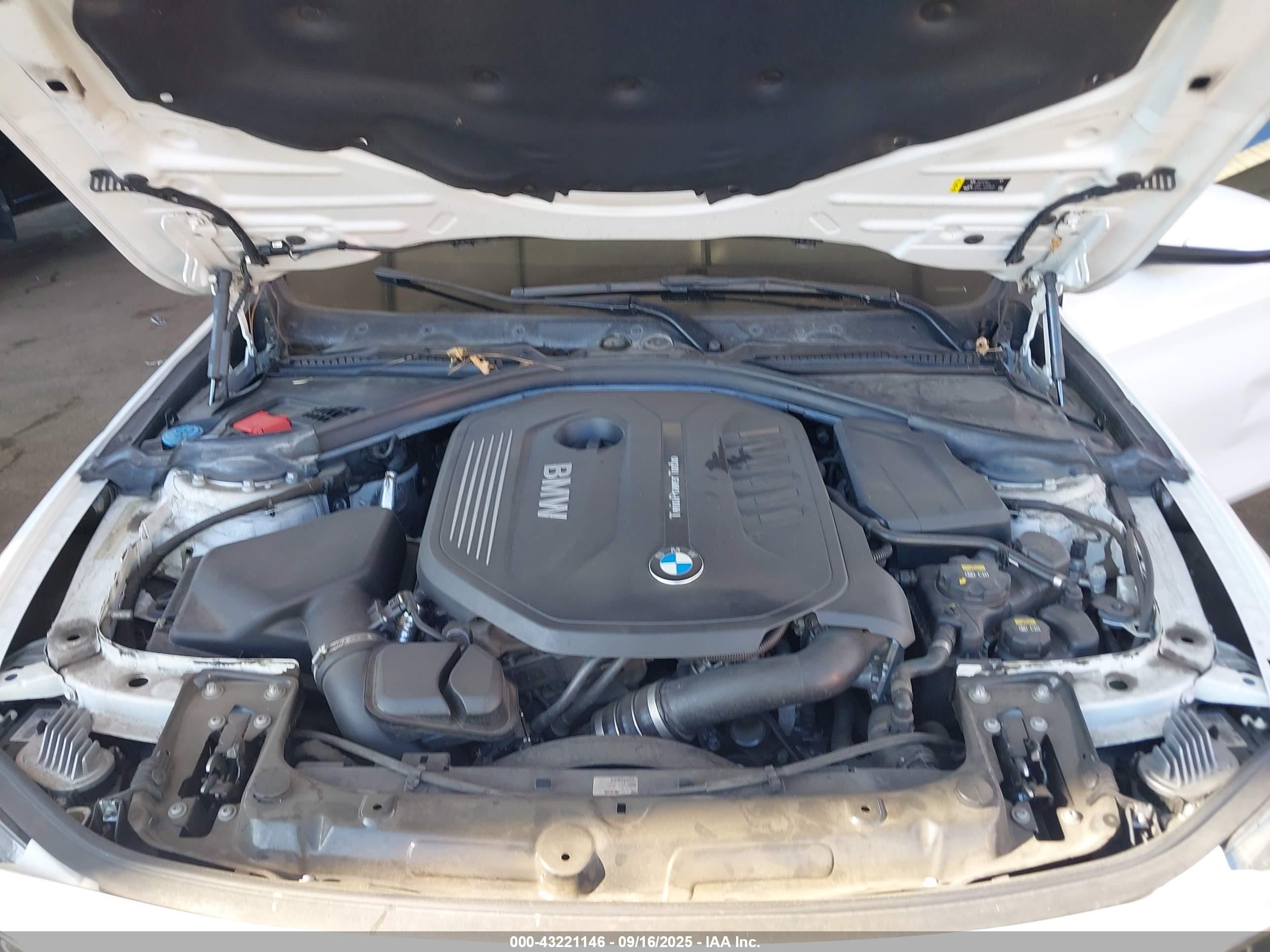2018 Bmw 440i Gran Coupe   White vin: WBA4J5C55JBM64892