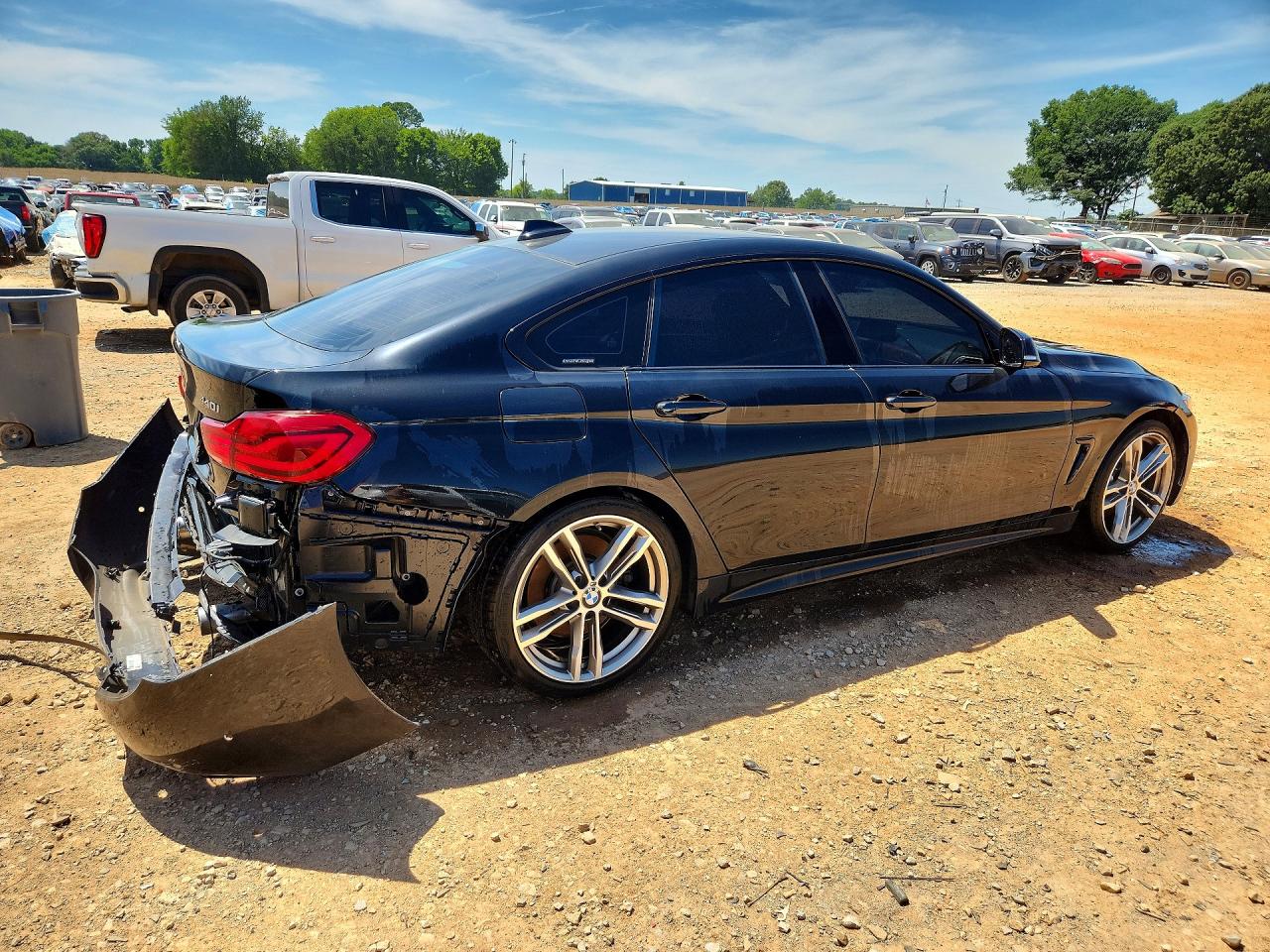 2018 Bmw 440i Gran Coupe Black vin: WBA4J5C59JBF07746