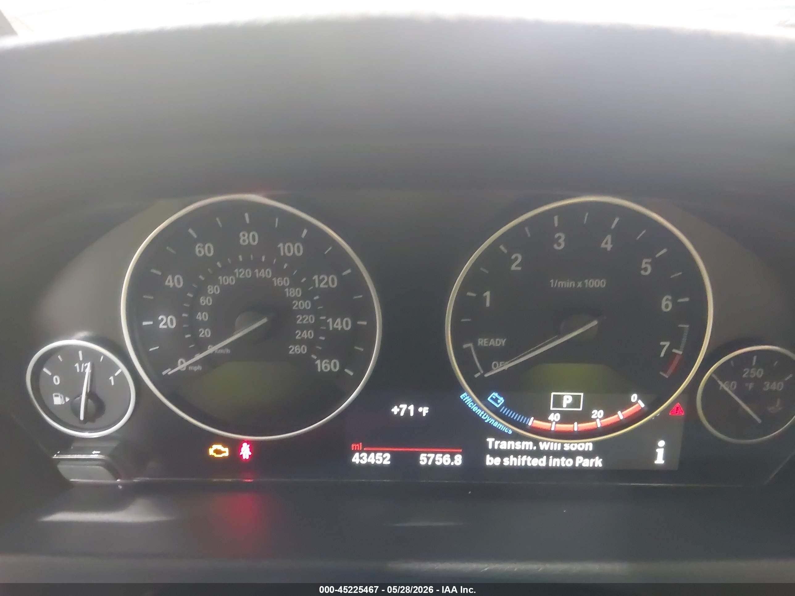 2017 Bmw 440i Xdrive White vin: WBA4P3C33HK528665