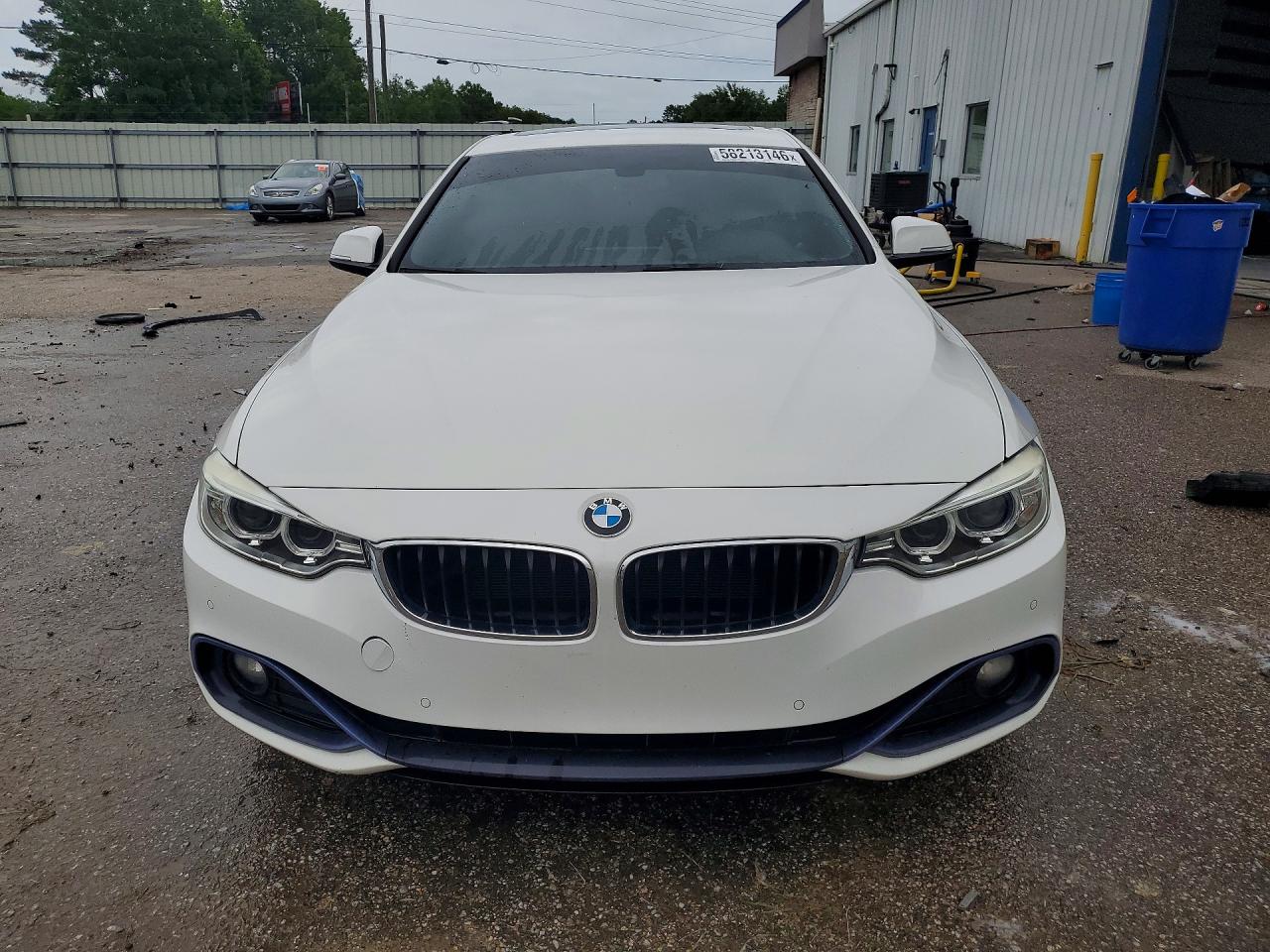 2017 Bmw 430i Белый vin: WBA4R7C52HK679838