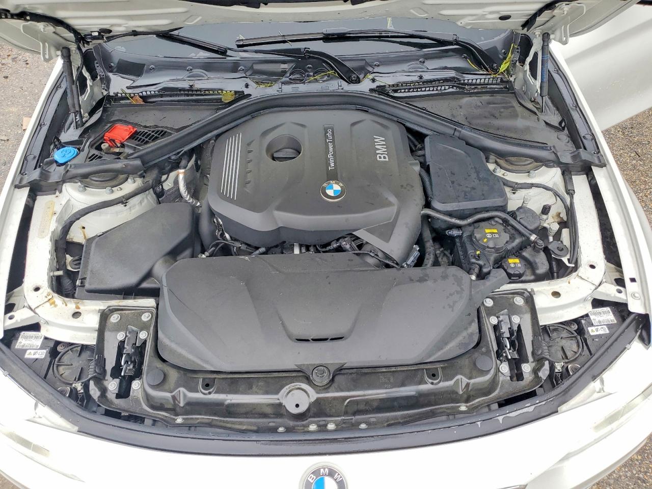 2017 Bmw 430i Белый vin: WBA4R7C52HK679838