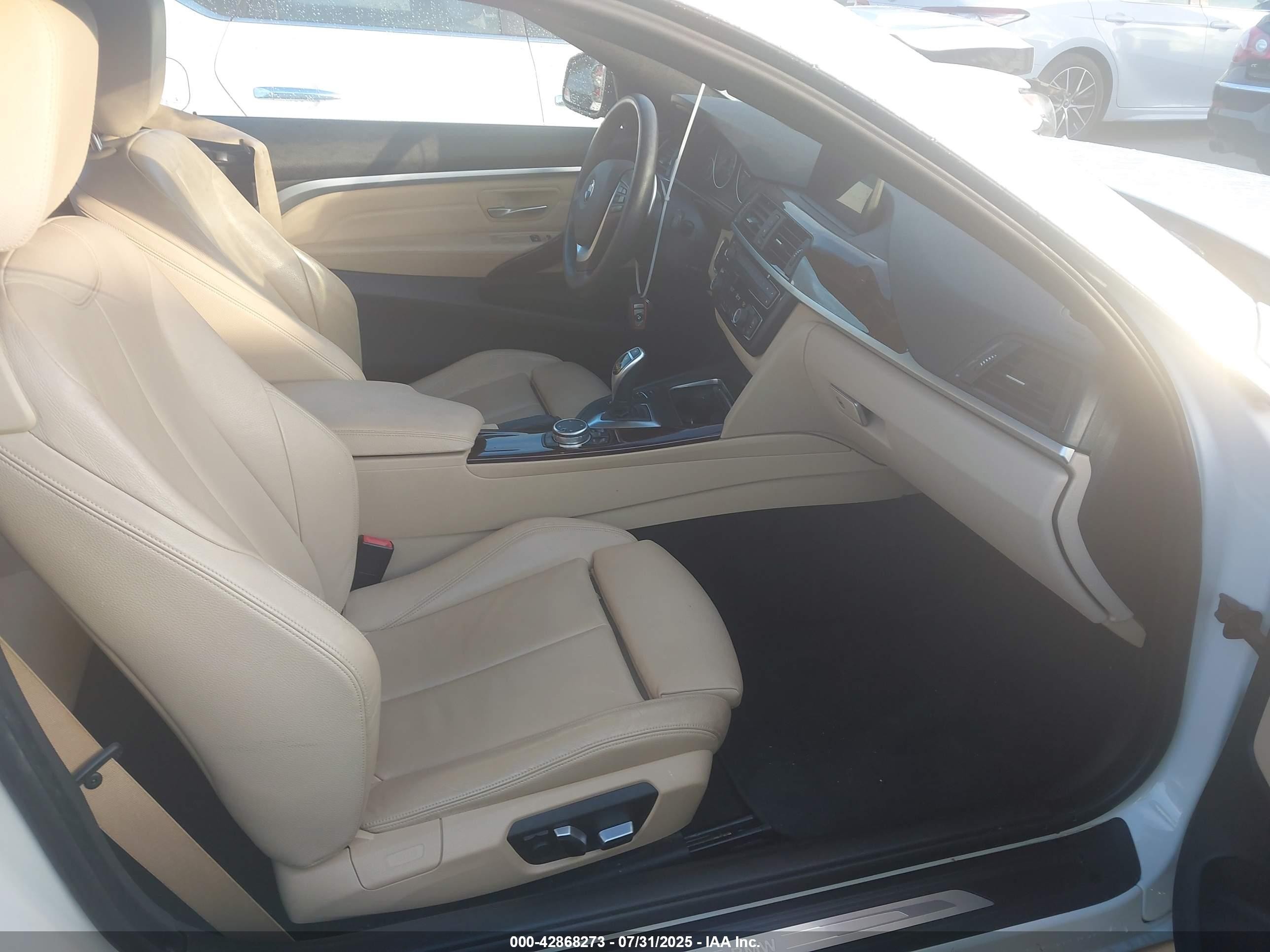 2017 Bmw 430i Xdrive White vin: WBA4R9C56HK878418