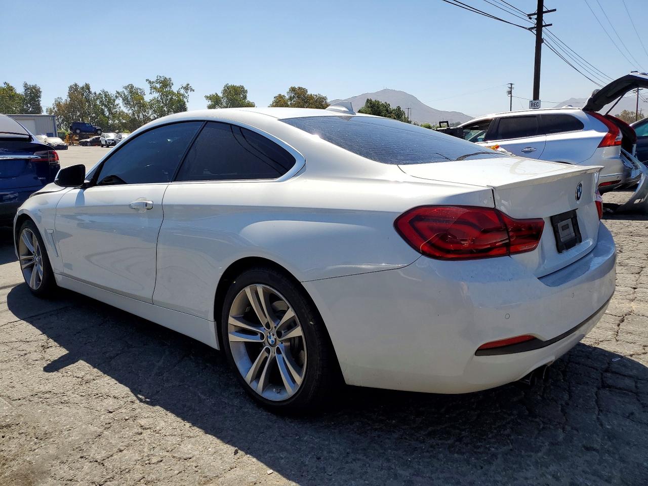2019 Bmw 430i Белый vin: WBA4W3C55KAF92209